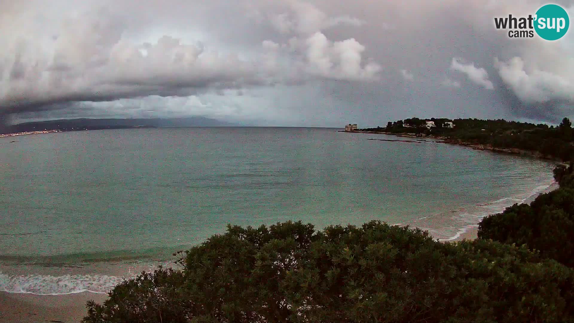 Web kamera plaža Lazzaretto | Alghero | Sardinija
