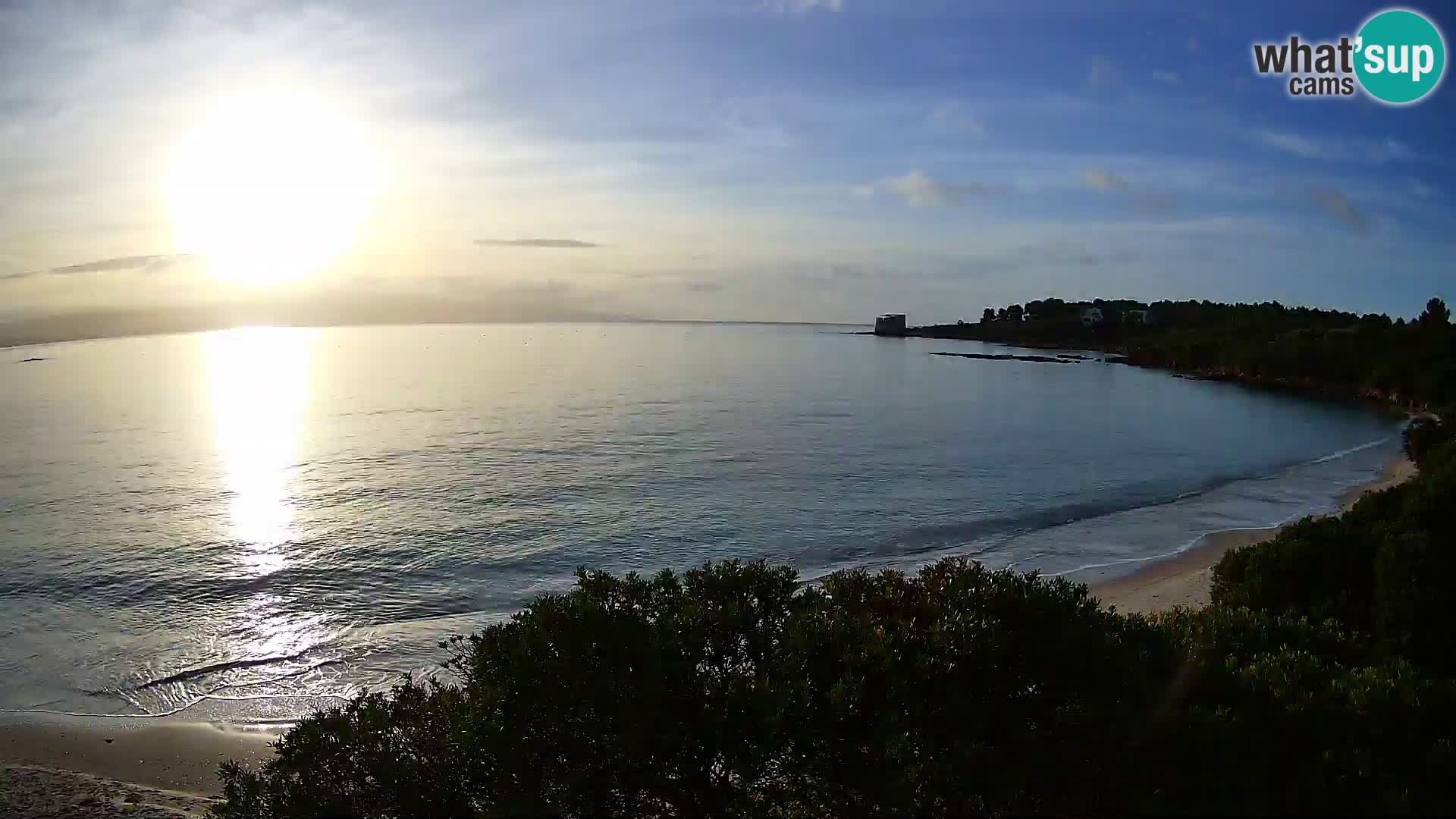 Plage Lazzaretto livecam | Alghero | Sardaigne