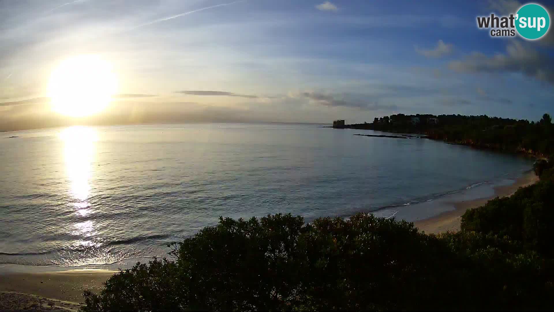 Webcam Lazzaretto Strand | Alghero | Sardinien