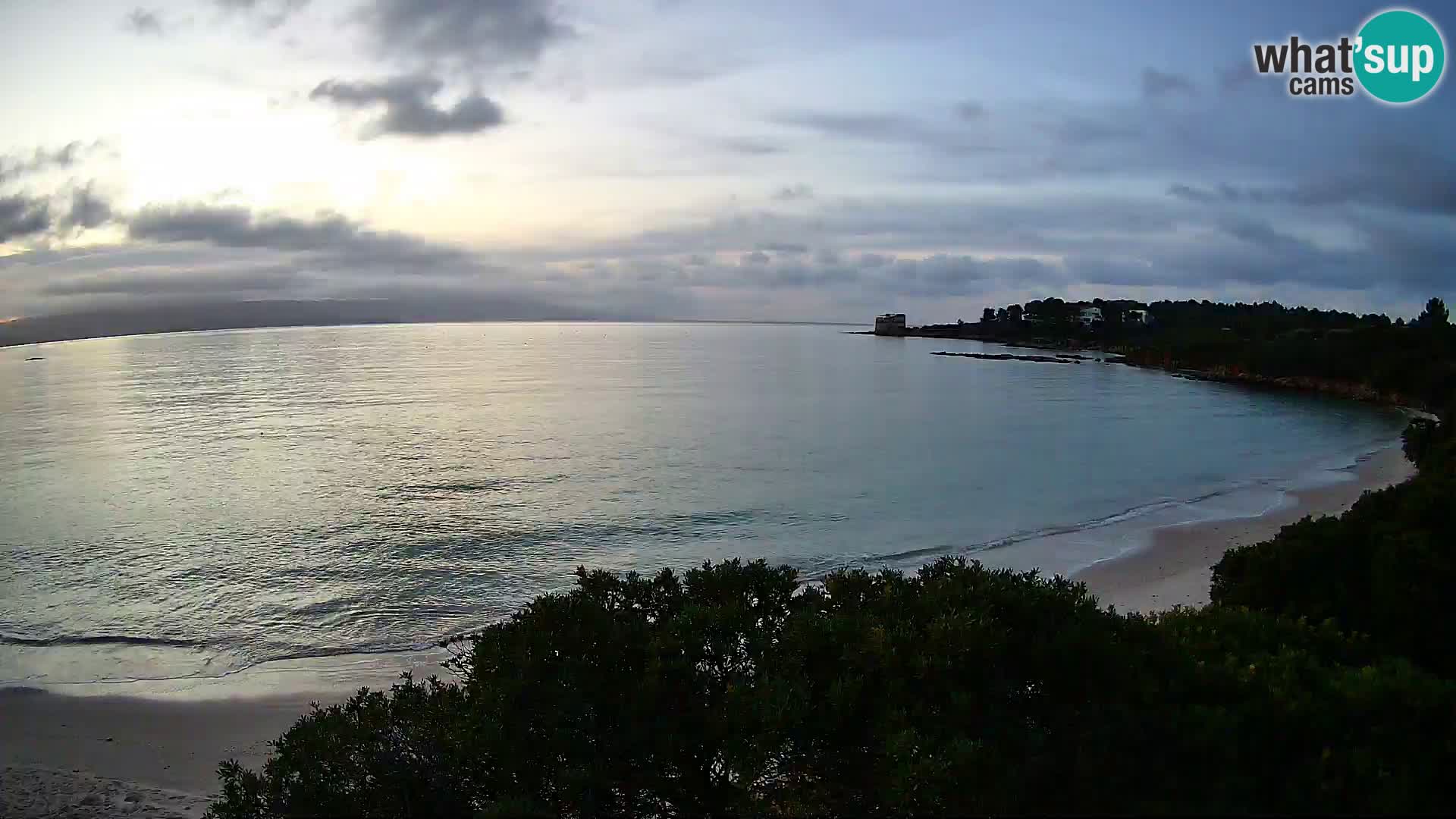 Webcam Lazzaretto Strand | Alghero | Sardinien