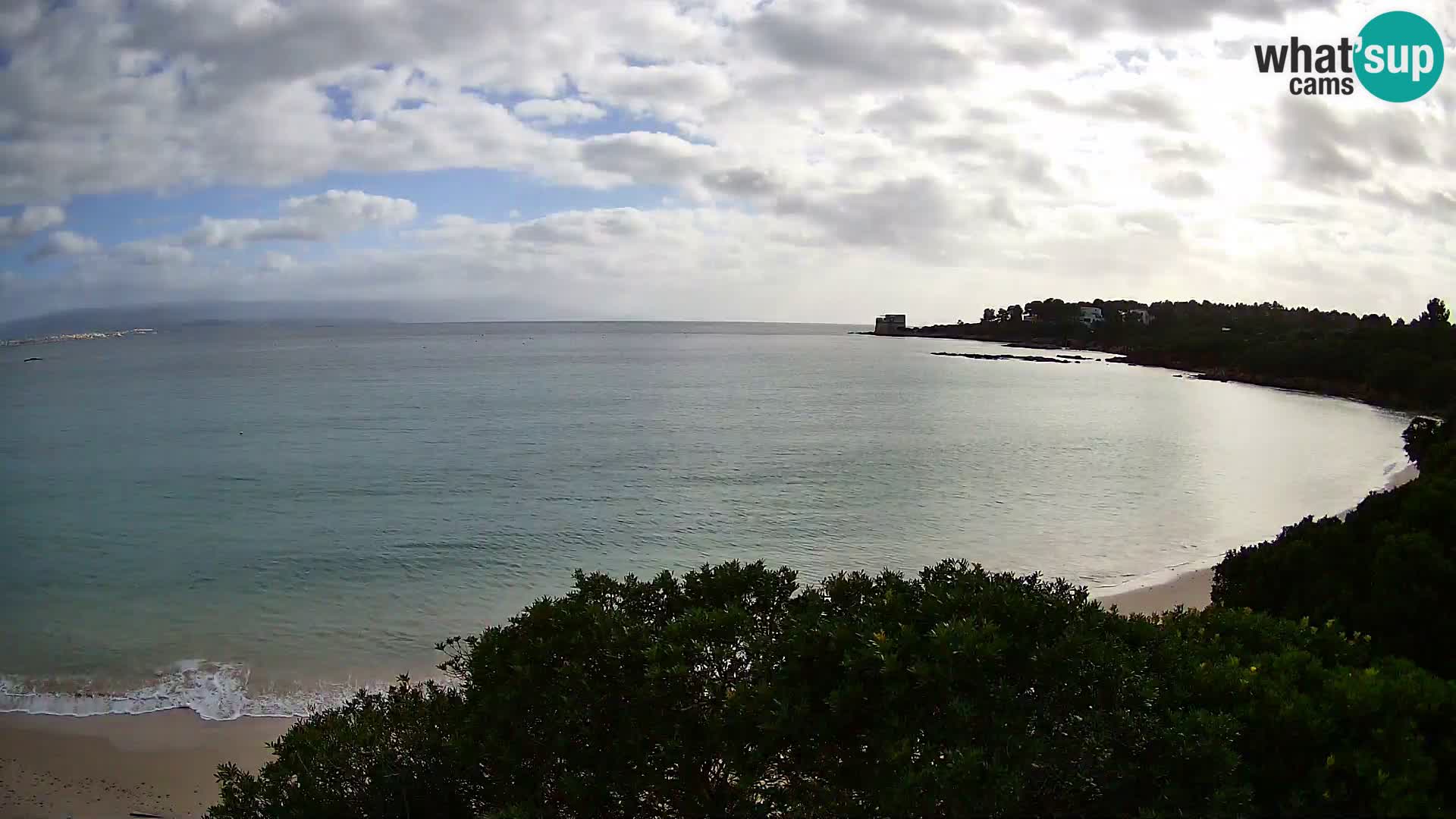 Webcam Lazzaretto beach | Alghero | Sardinia
