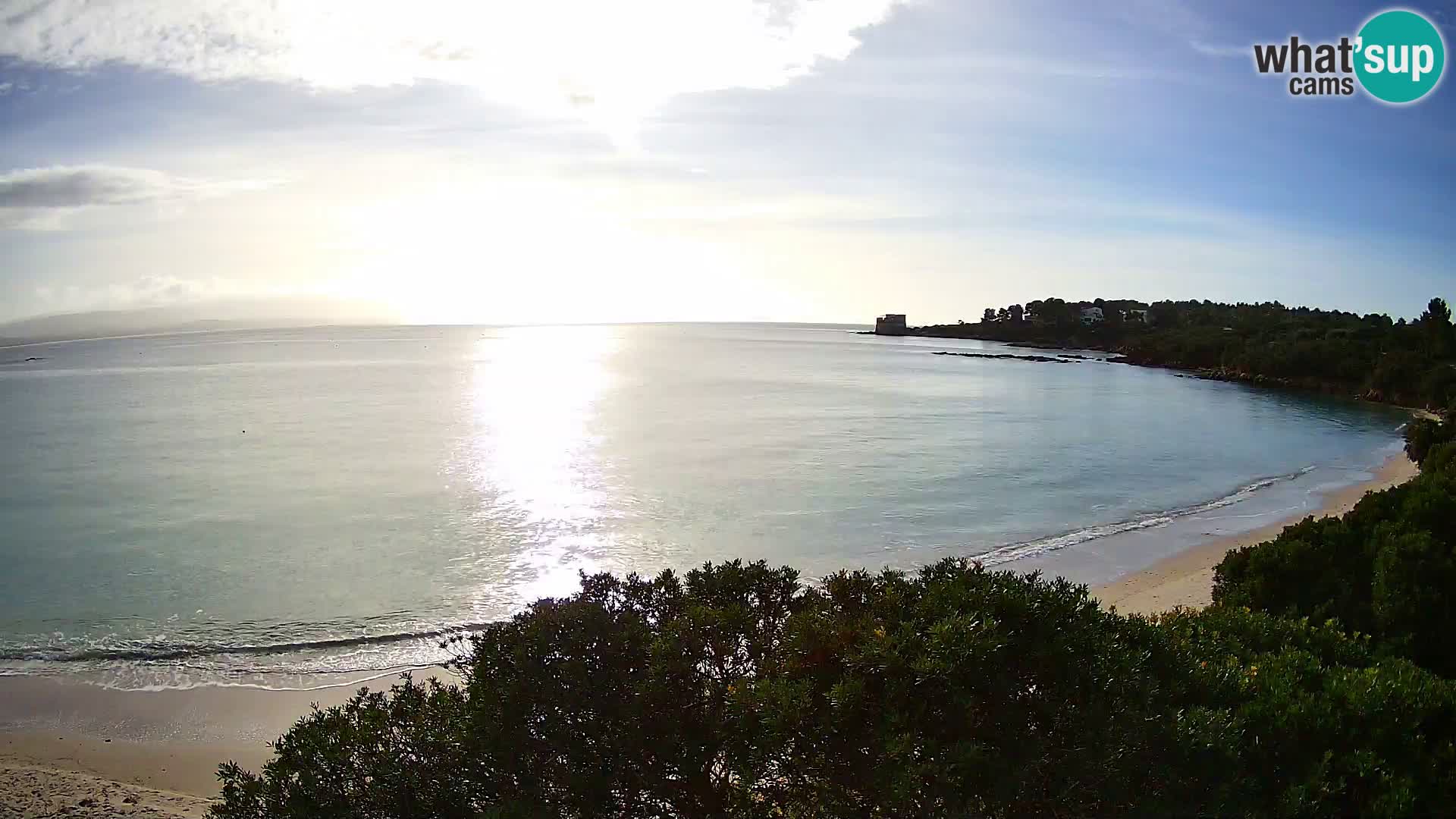 Kamera plaža Lazzaretto | Alghero | Sardinija