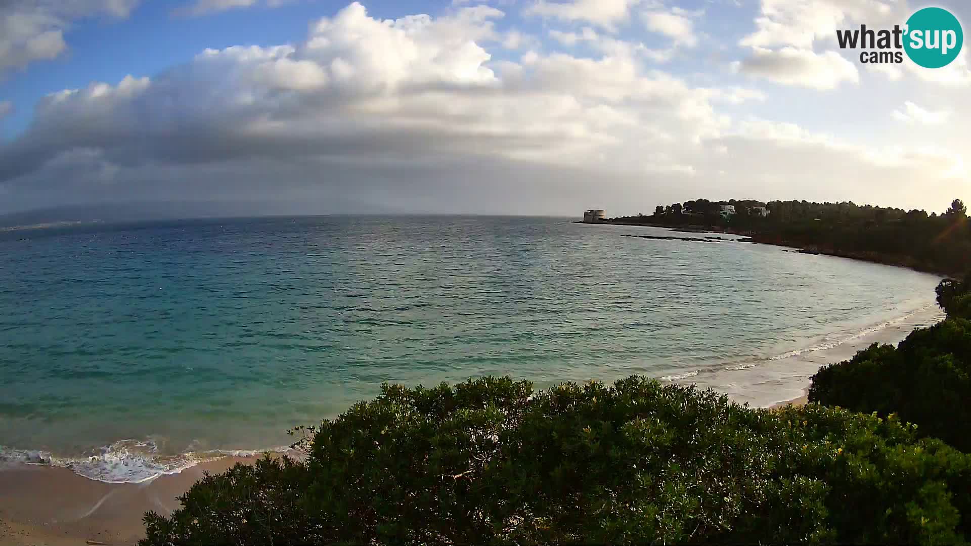 Webcam Lazzaretto Strand | Alghero | Sardinien