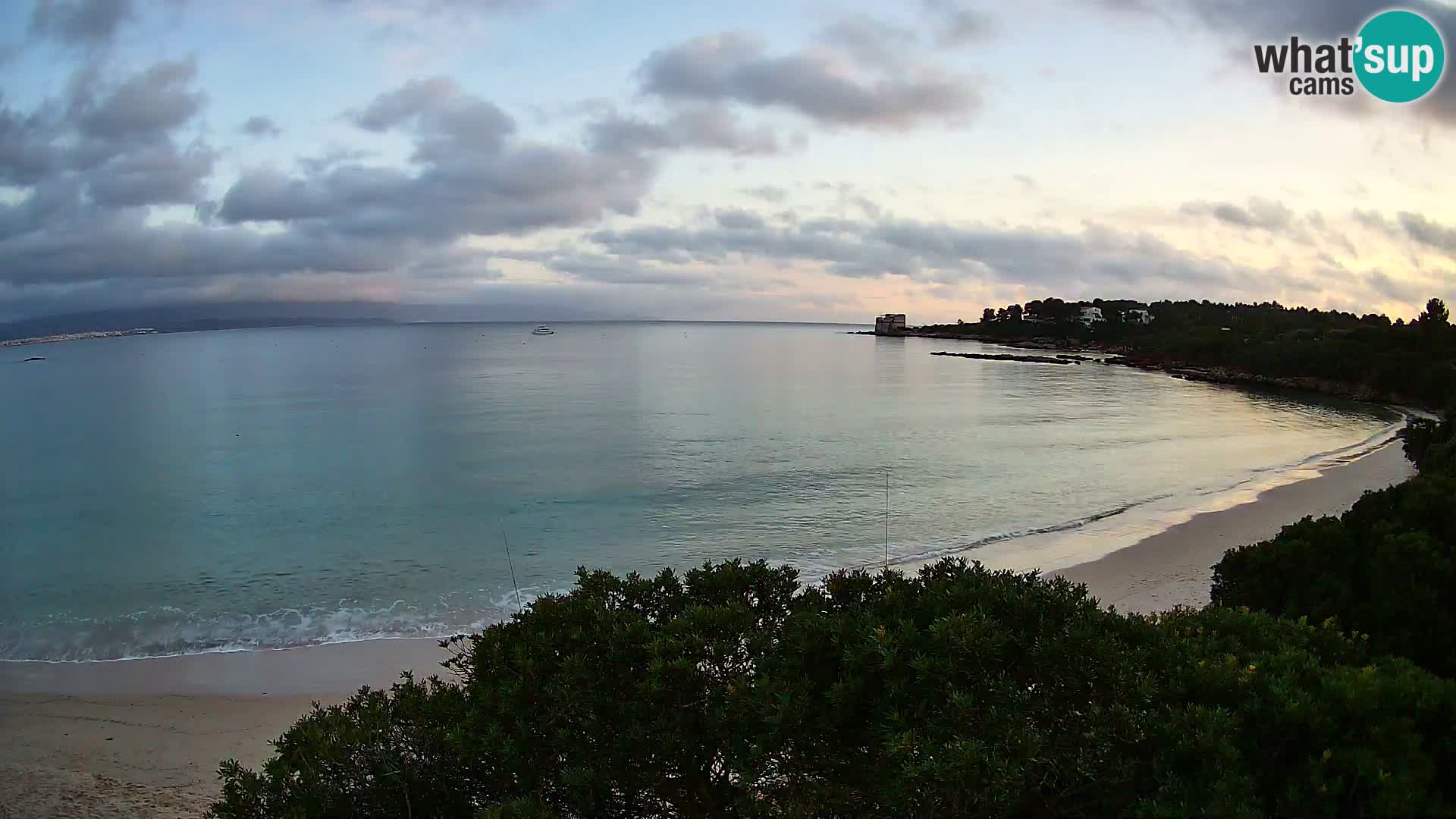 Webcam Lazzaretto beach | Alghero | Sardinia