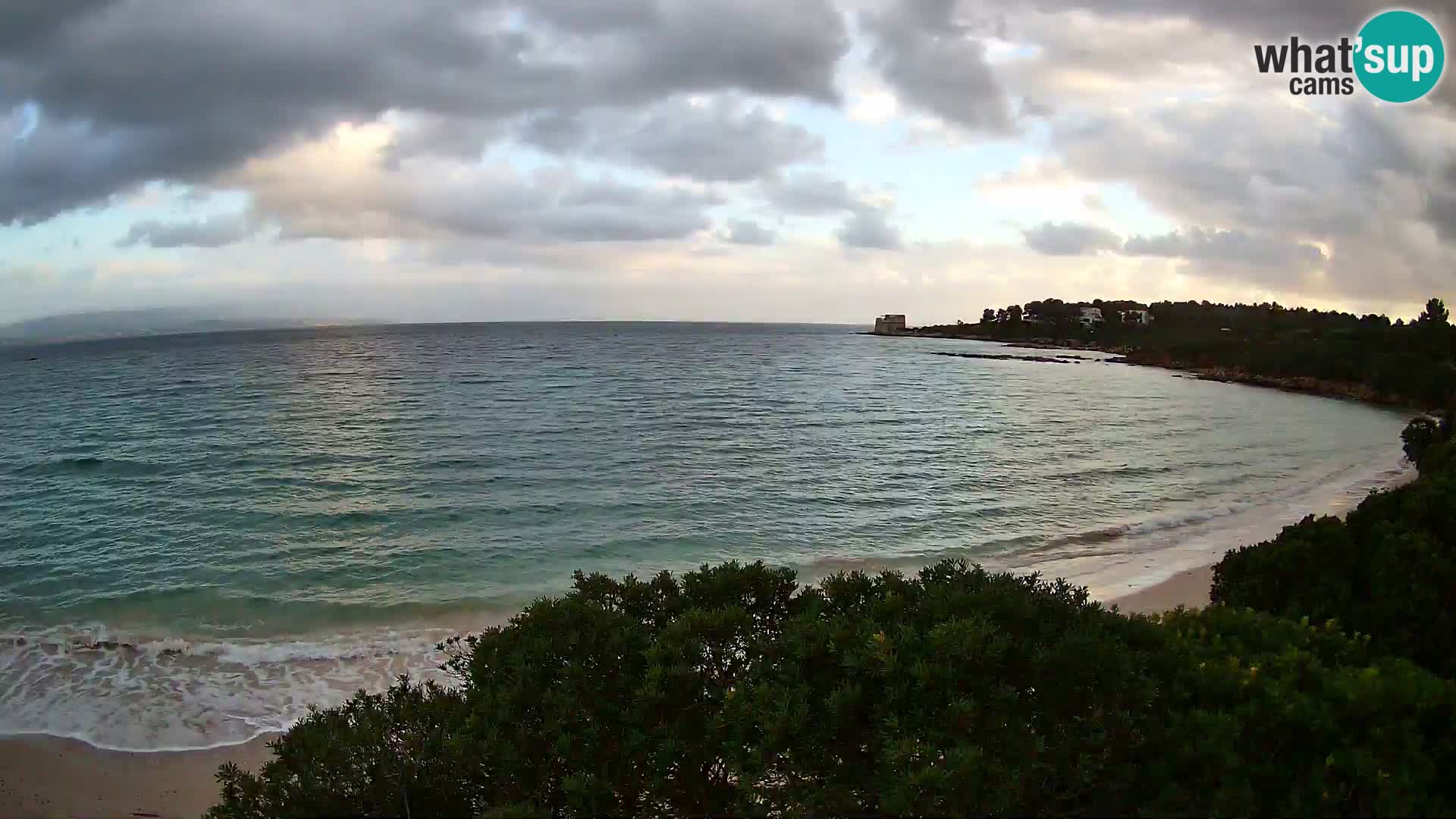 Webcam Lazzaretto Strand | Alghero | Sardinien