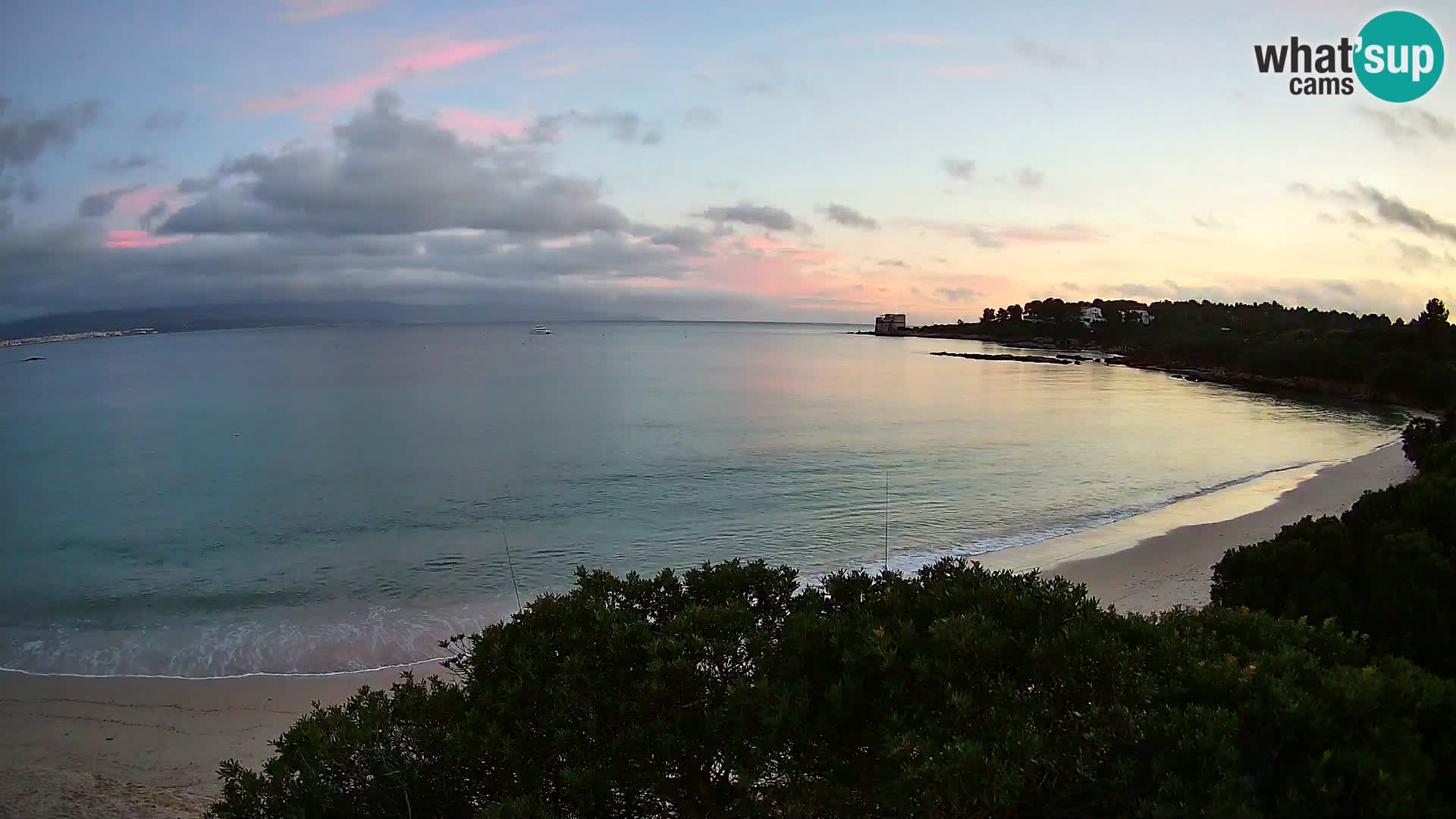 Webcam Lazzaretto beach | Alghero | Sardinia