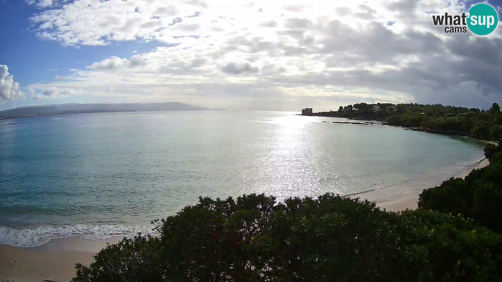 Webcam Lazzaretto Strand | Alghero | Sardinien