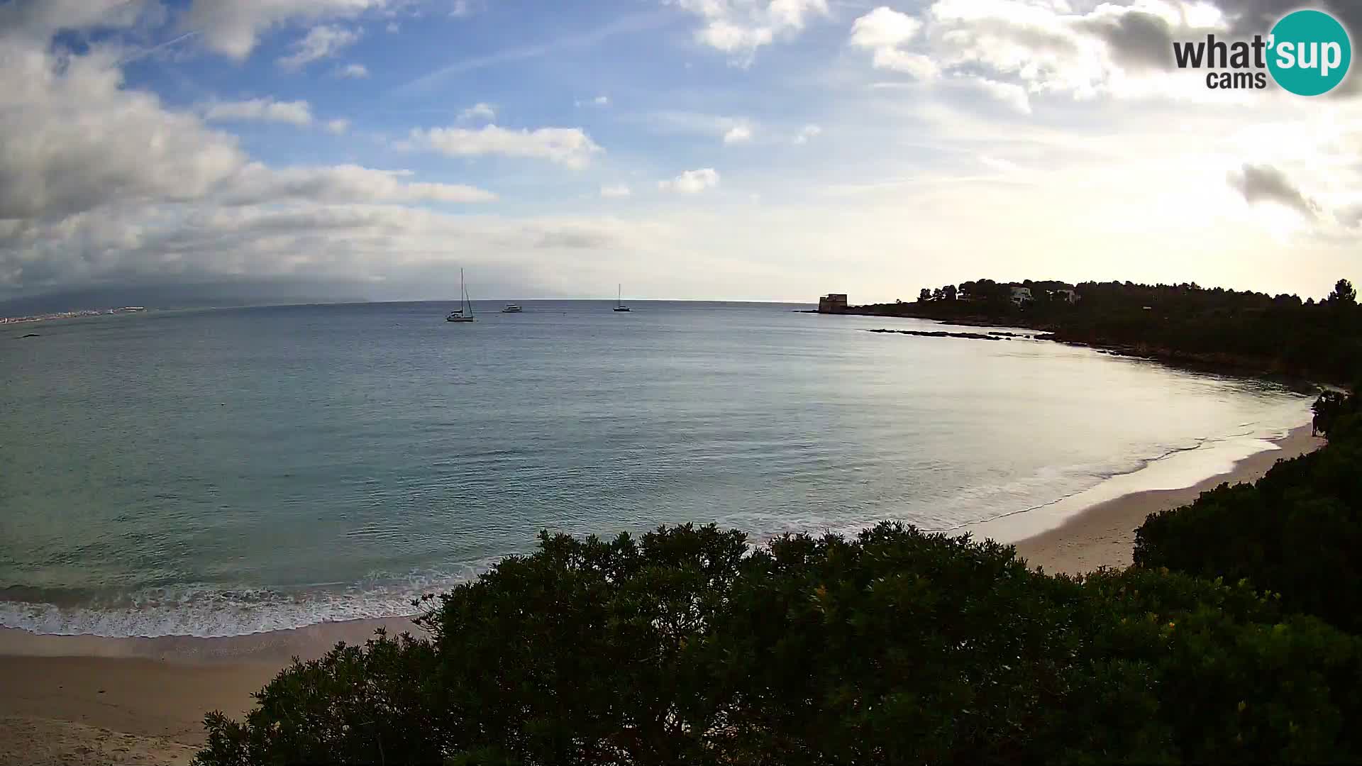 Webcam spiaggia Lazzaretto | Alghero | Sardegna