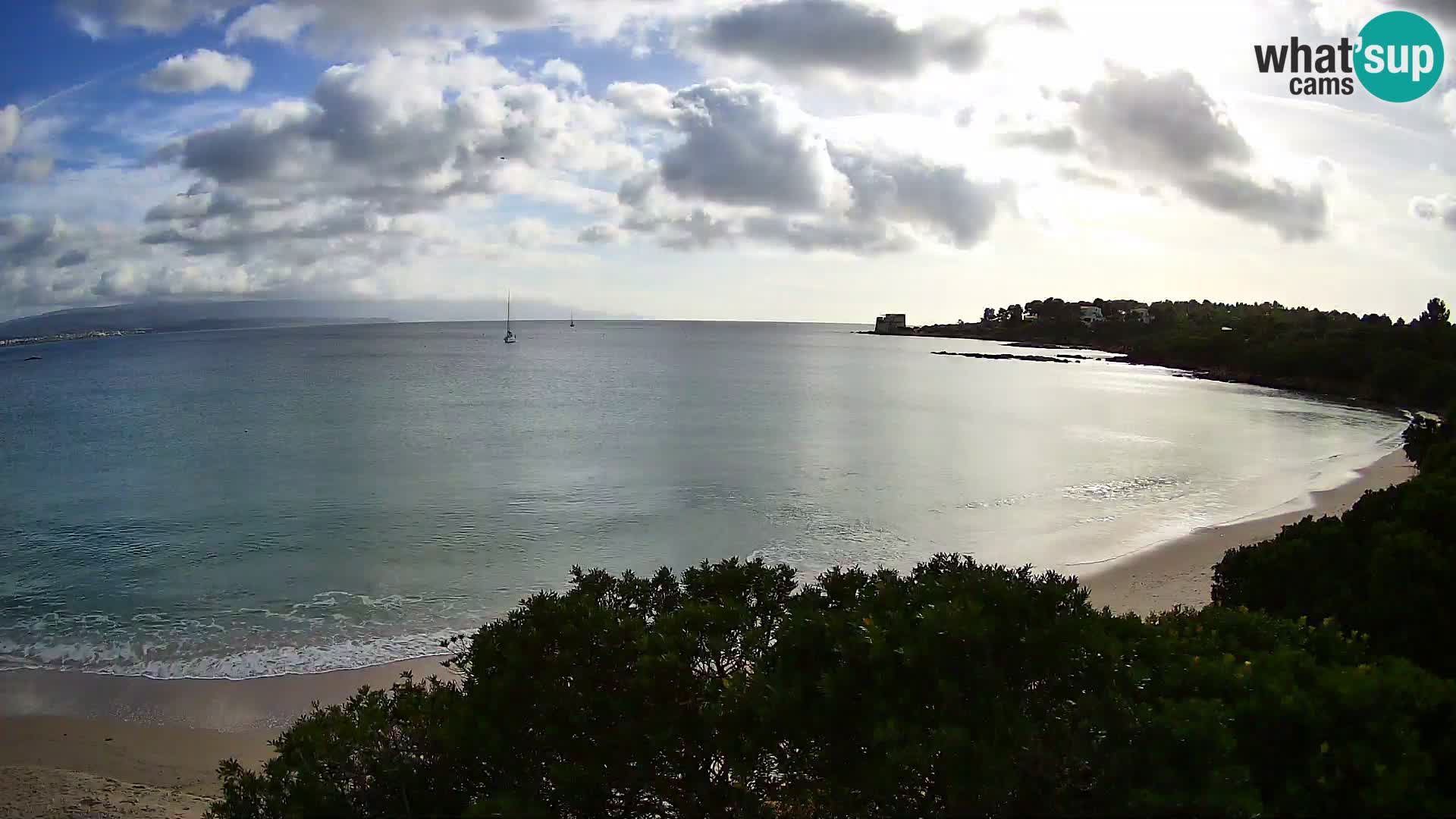 Webcam Lazzaretto Strand | Alghero | Sardinien