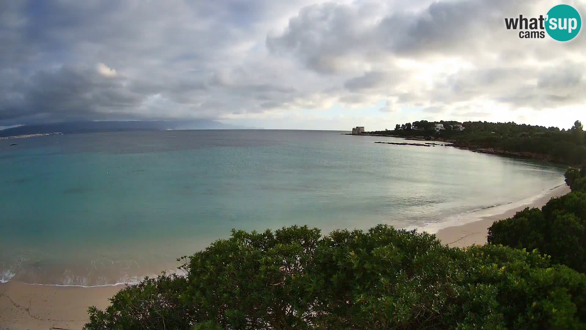 Web kamera plaža Lazzaretto | Alghero | Sardinija