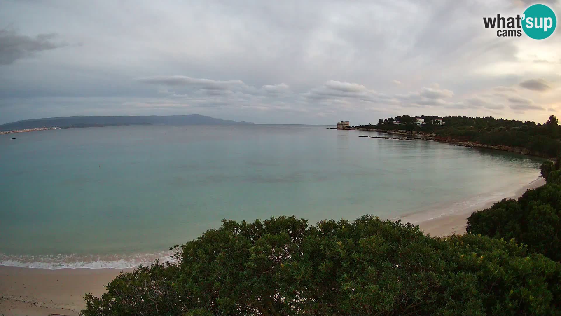 Web kamera plaža Lazzaretto | Alghero | Sardinija