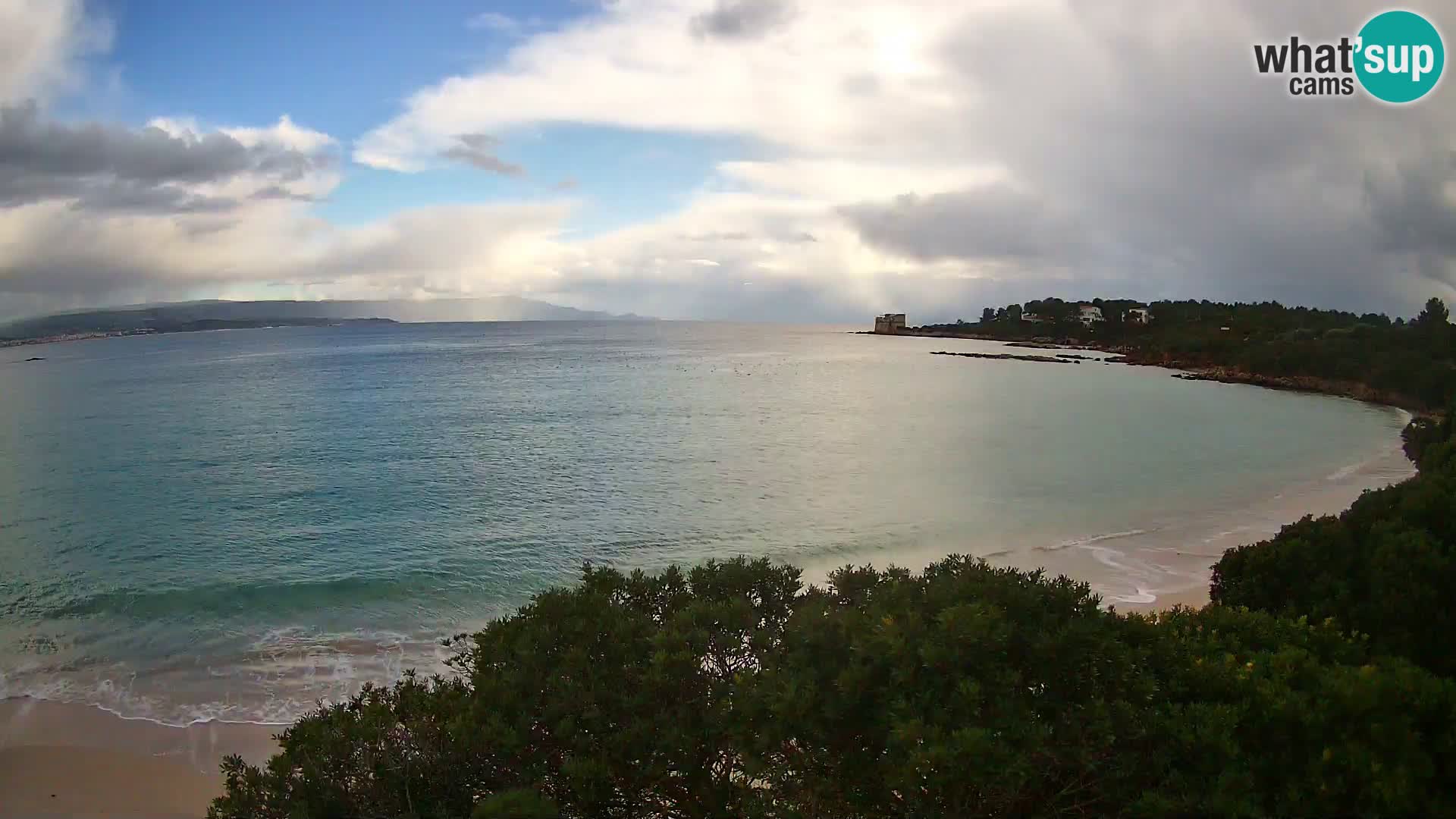 Plage Lazzaretto livecam | Alghero | Sardaigne
