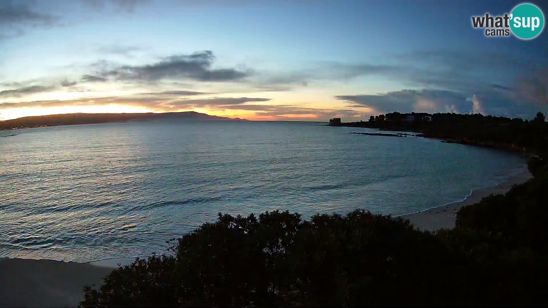 Plage Lazzaretto livecam | Alghero | Sardaigne