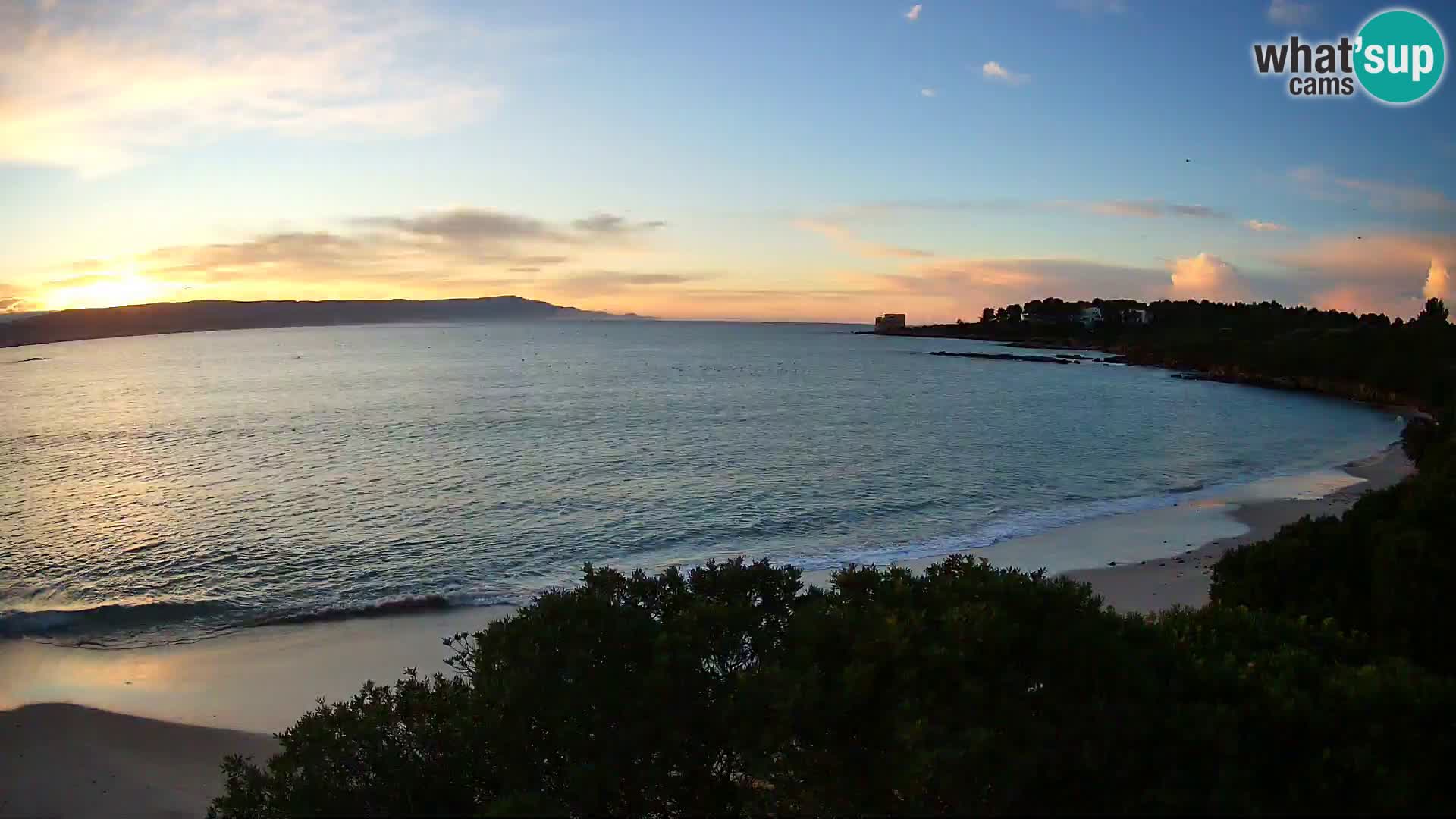 Plage Lazzaretto livecam | Alghero | Sardaigne