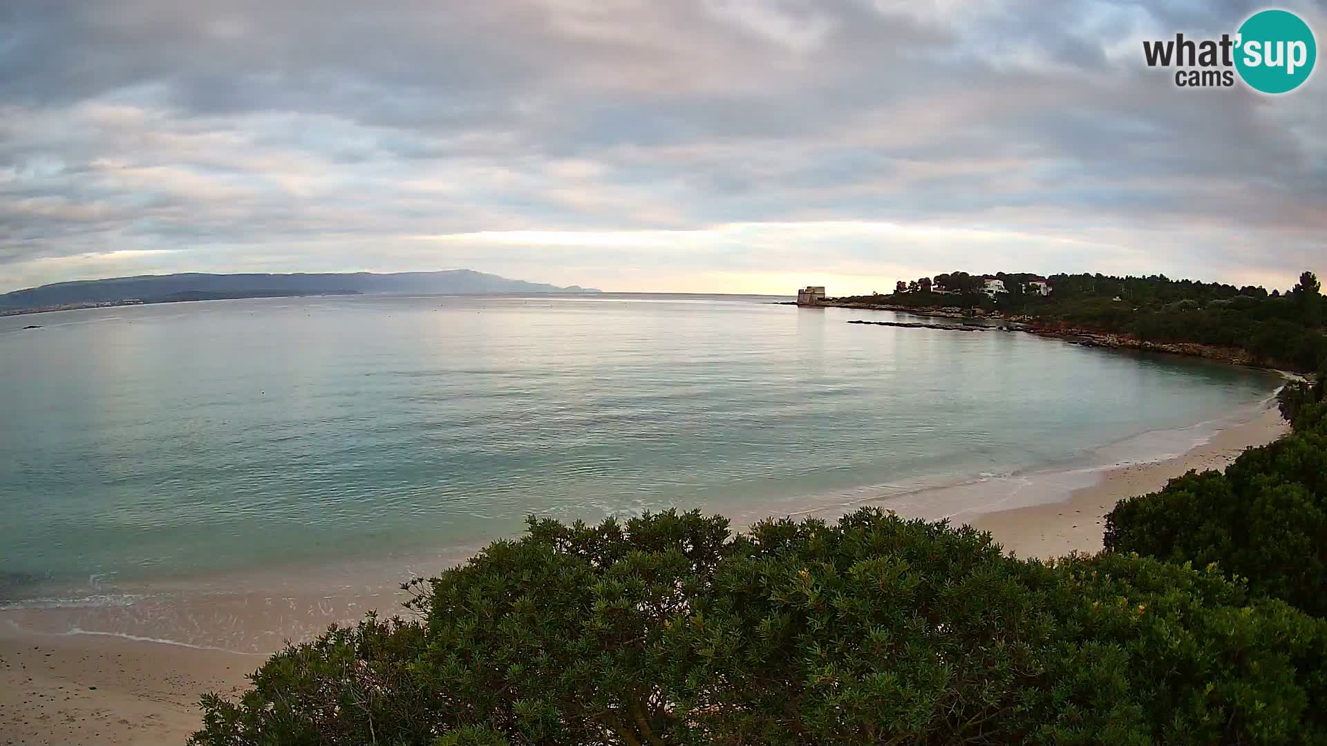 Webcam spiaggia Lazzaretto | Alghero | Sardegna