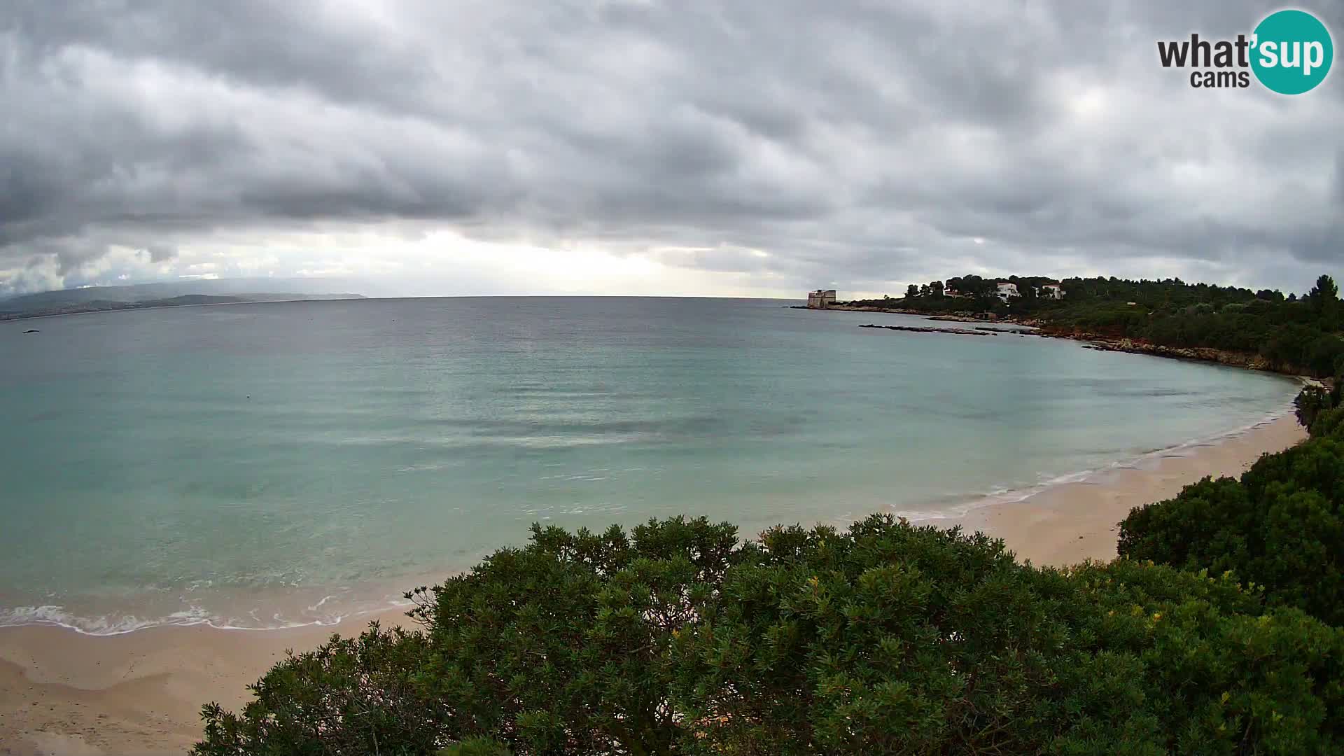 Plage Lazzaretto livecam | Alghero | Sardaigne