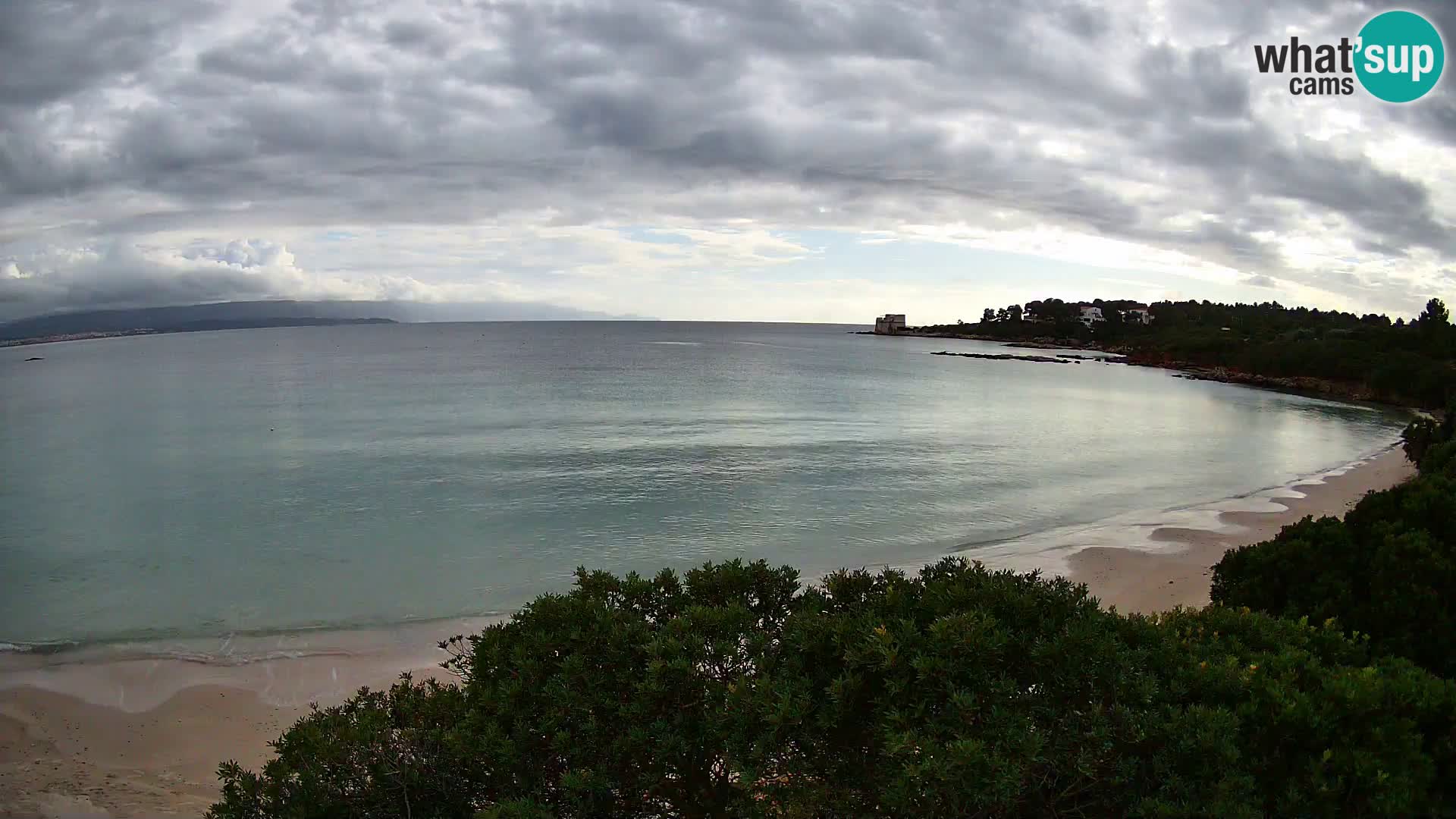 Webcam Lazzaretto beach | Alghero | Sardinia