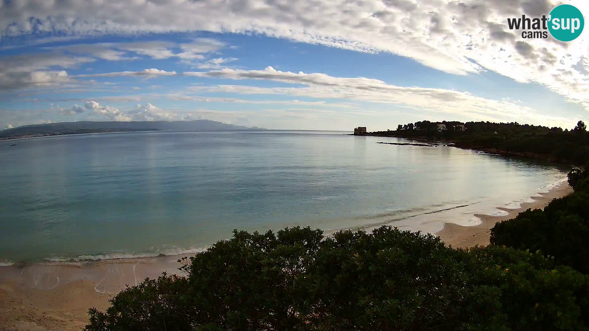 Webcam Lazzaretto beach | Alghero | Sardinia