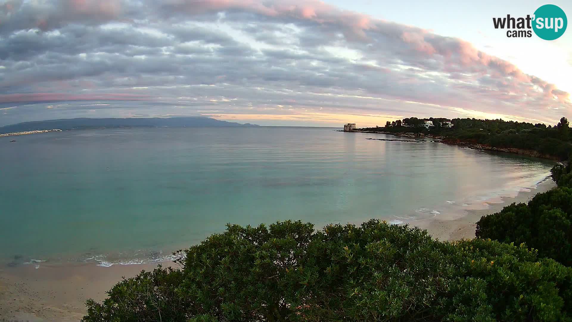 Webcam Lazzaretto Strand | Alghero | Sardinien