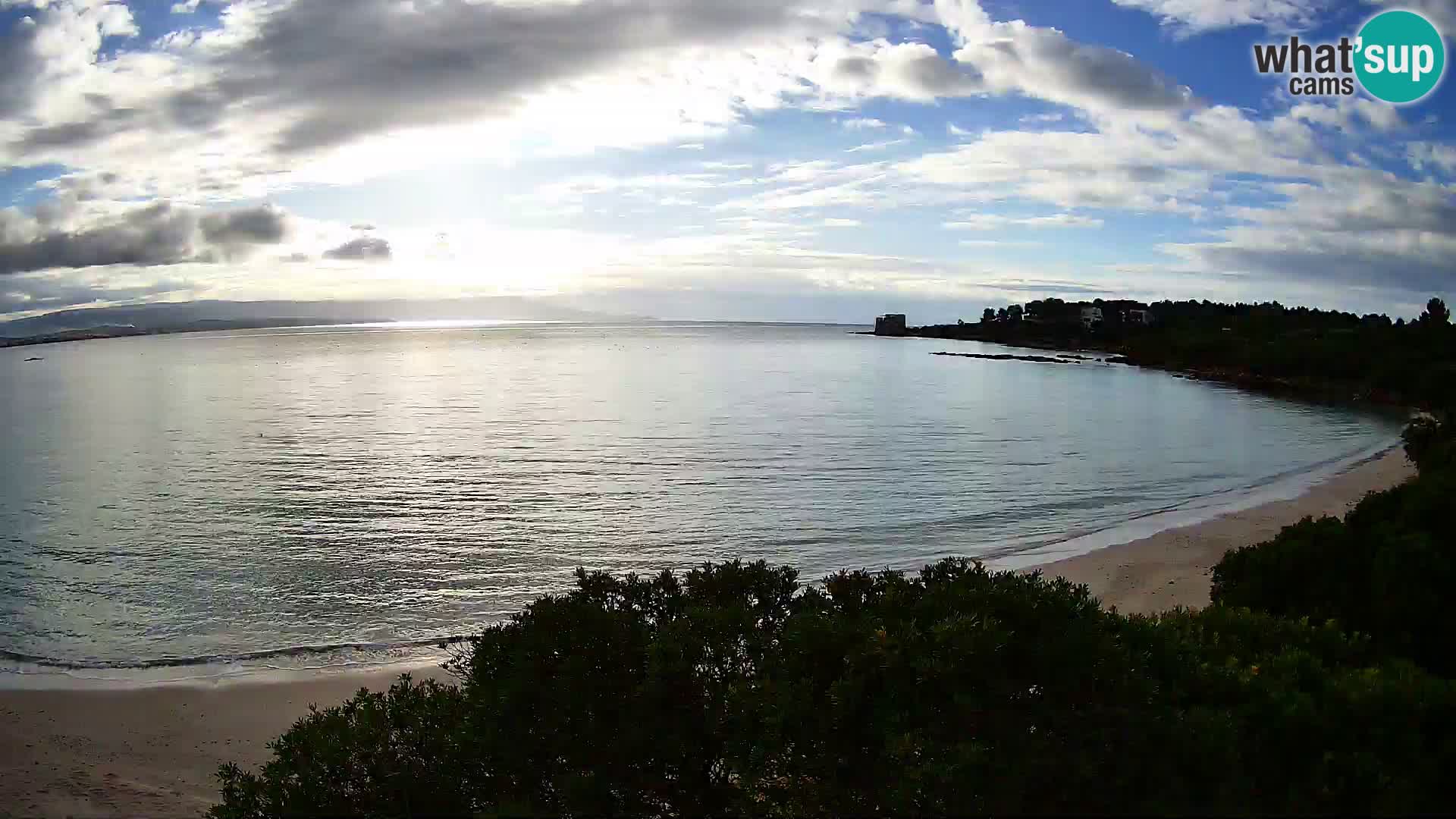 Plage Lazzaretto livecam | Alghero | Sardaigne