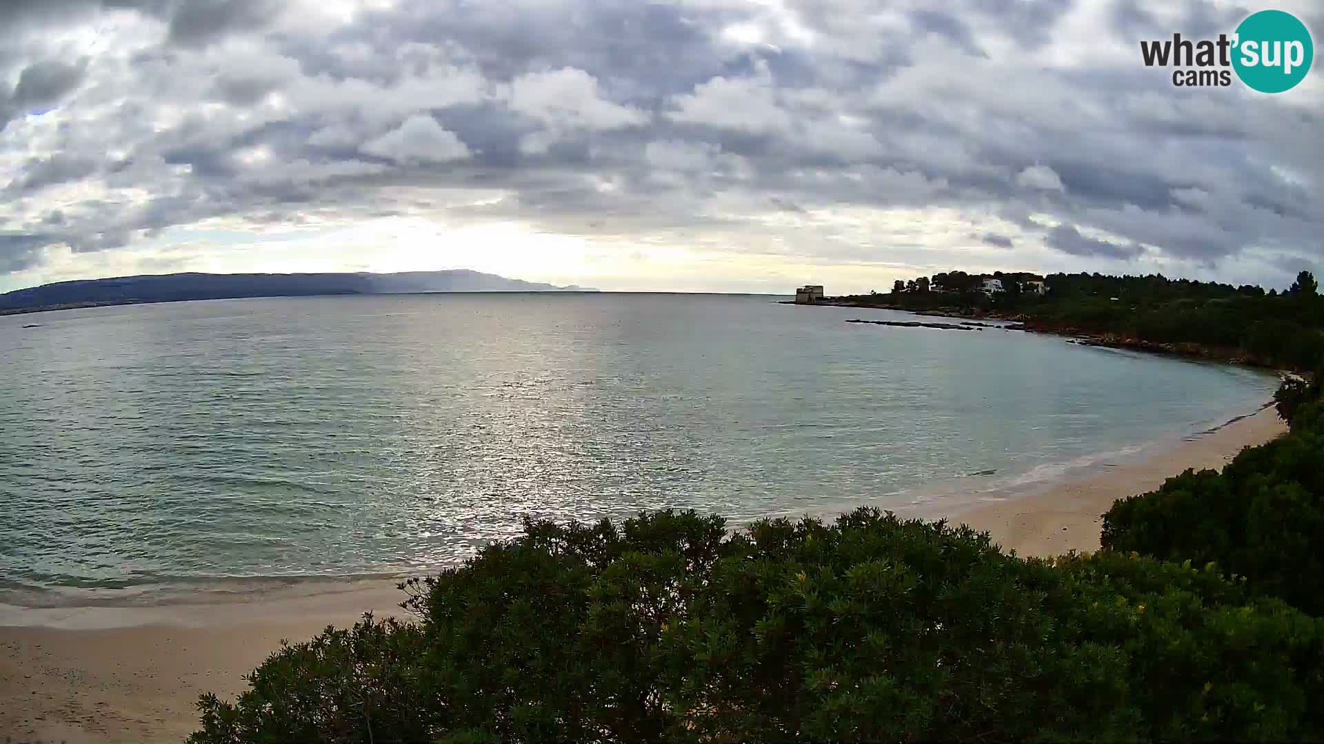 Plage Lazzaretto livecam | Alghero | Sardaigne