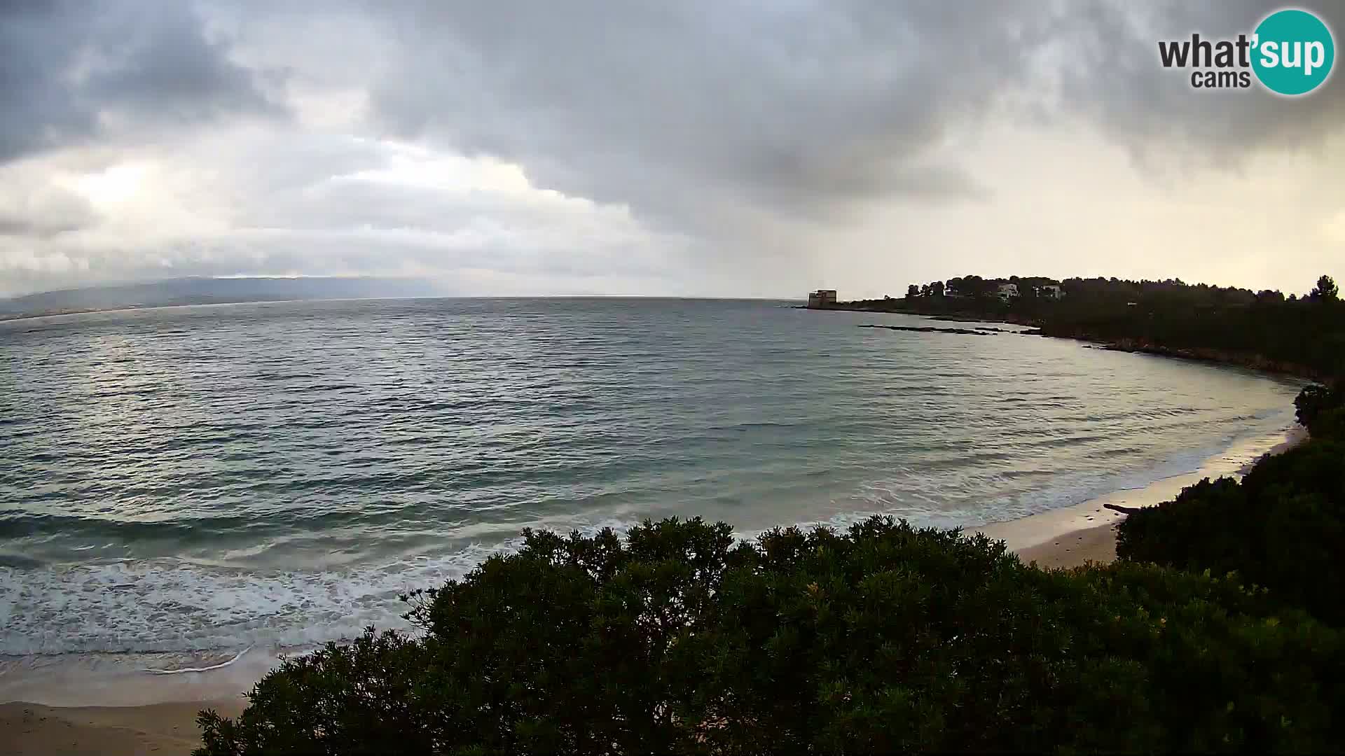 Plage Lazzaretto livecam | Alghero | Sardaigne