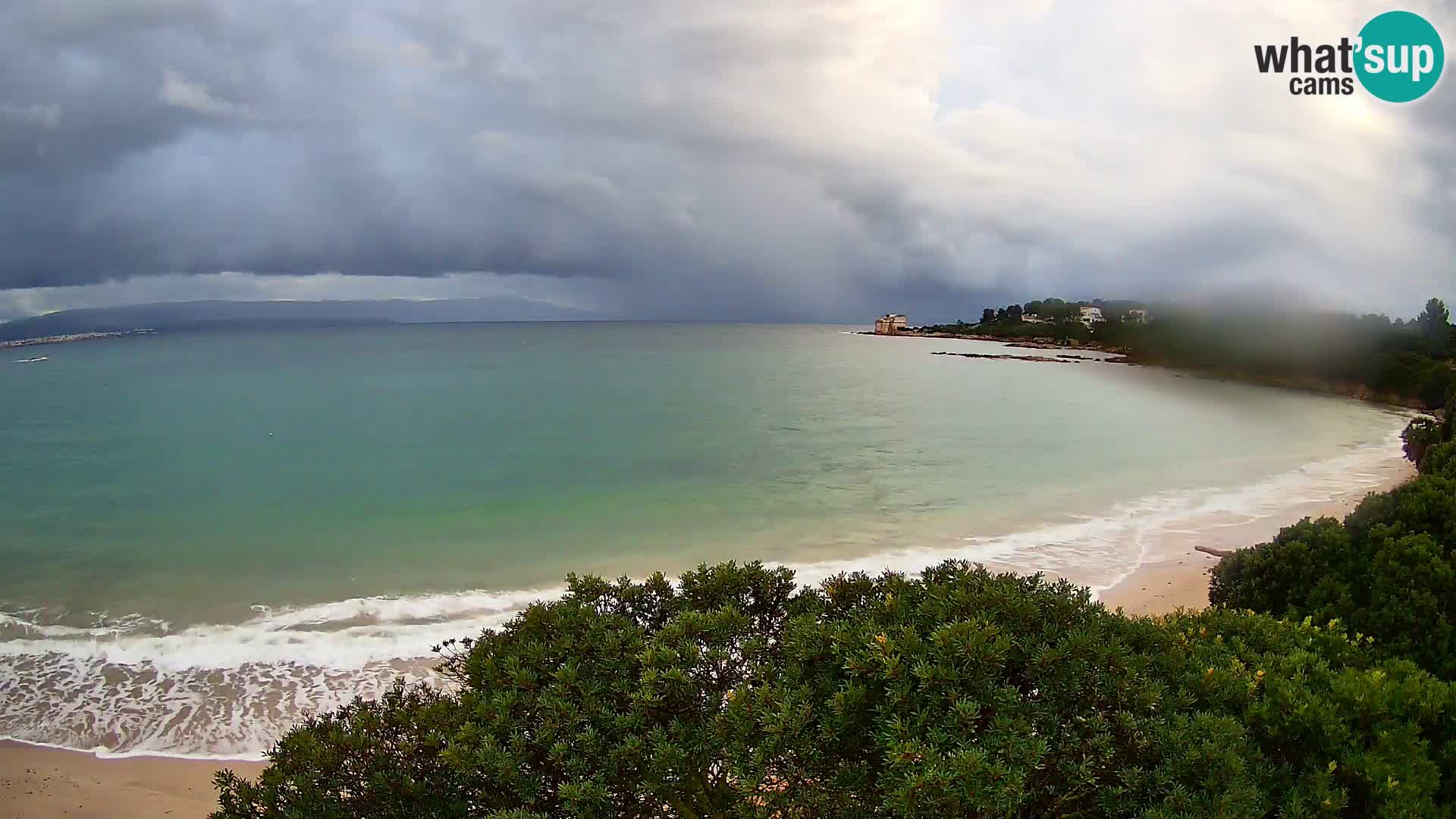 Kamera plaža Lazzaretto | Alghero | Sardinija