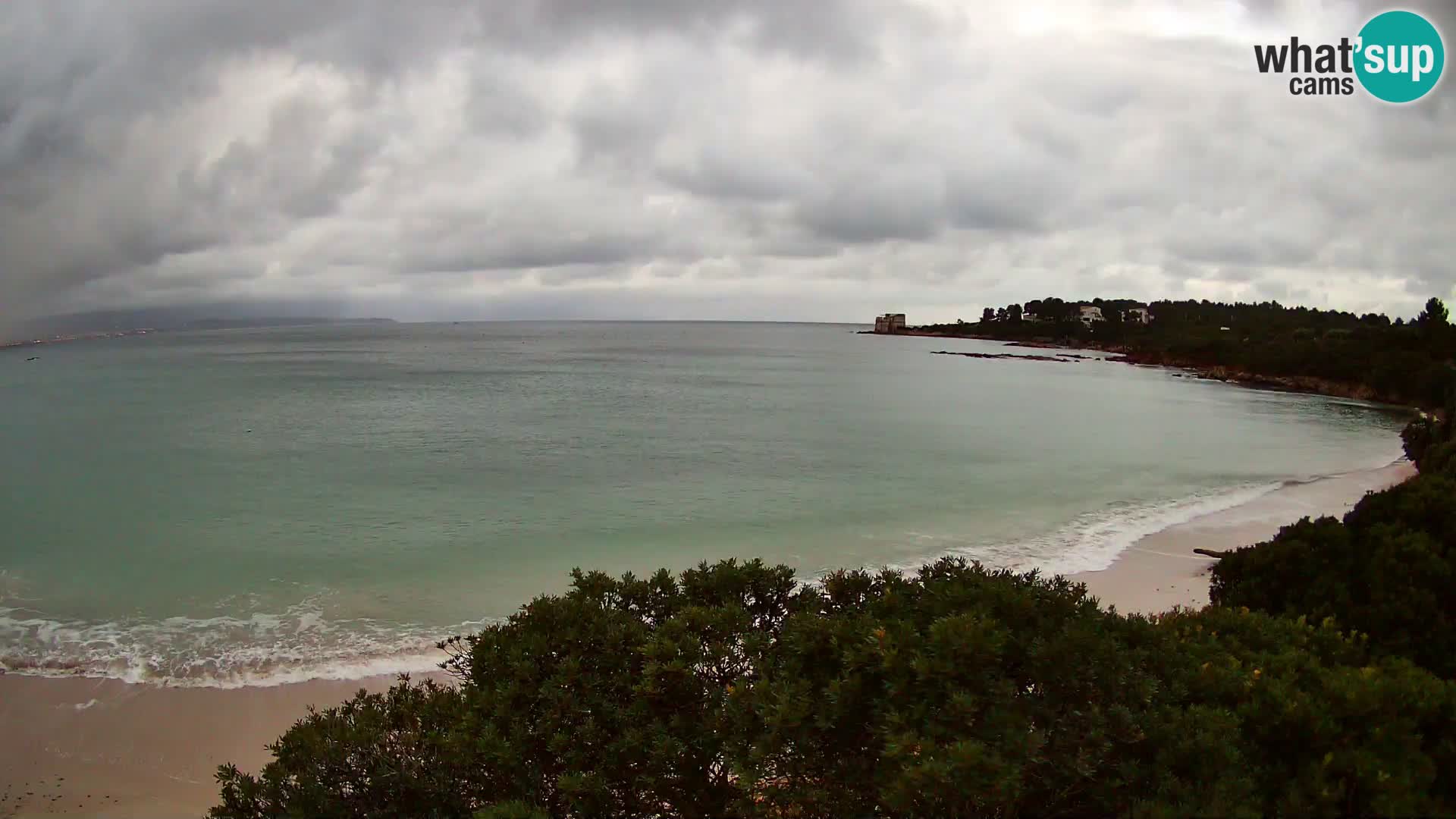 Webcam Lazzaretto Strand | Alghero | Sardinien