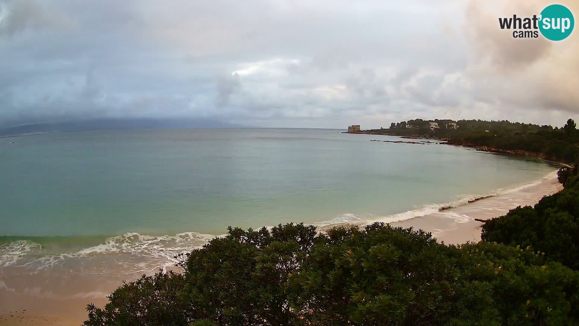 Webcam Lazzaretto Strand | Alghero | Sardinien