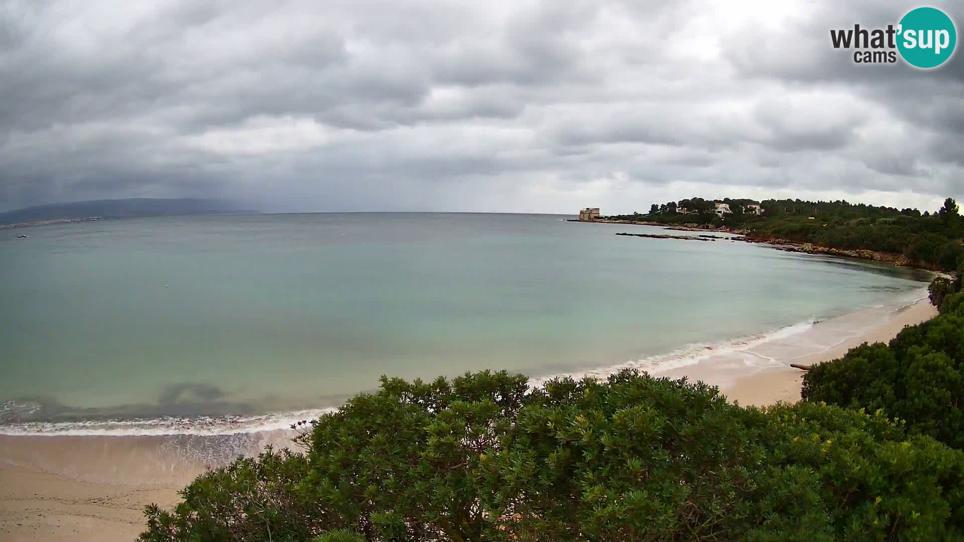Kamera plaža Lazzaretto | Alghero | Sardinija