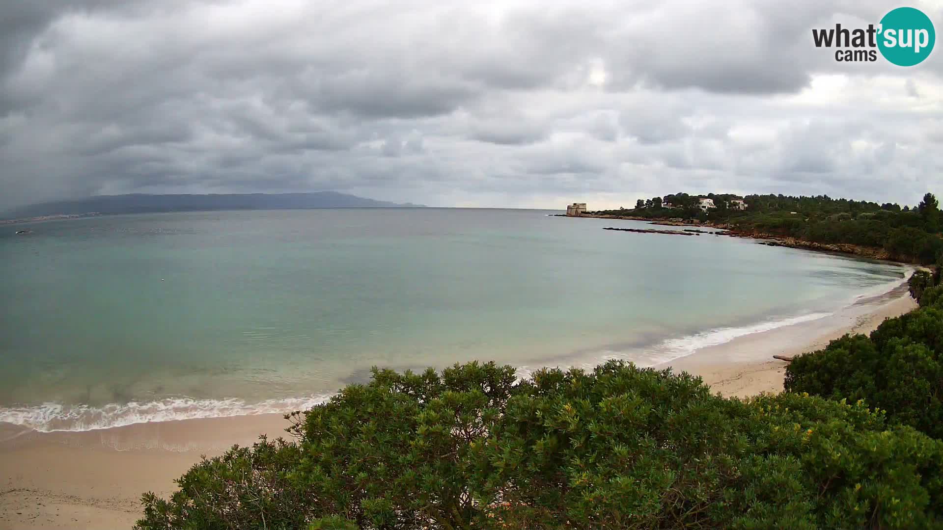 Webcam Lazzaretto beach | Alghero | Sardinia
