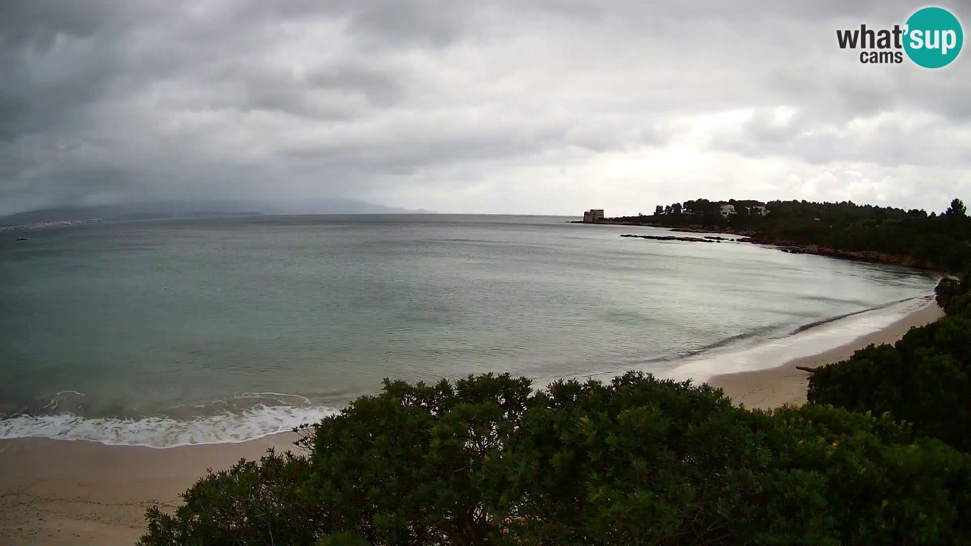 Kamera plaža Lazzaretto | Alghero | Sardinija