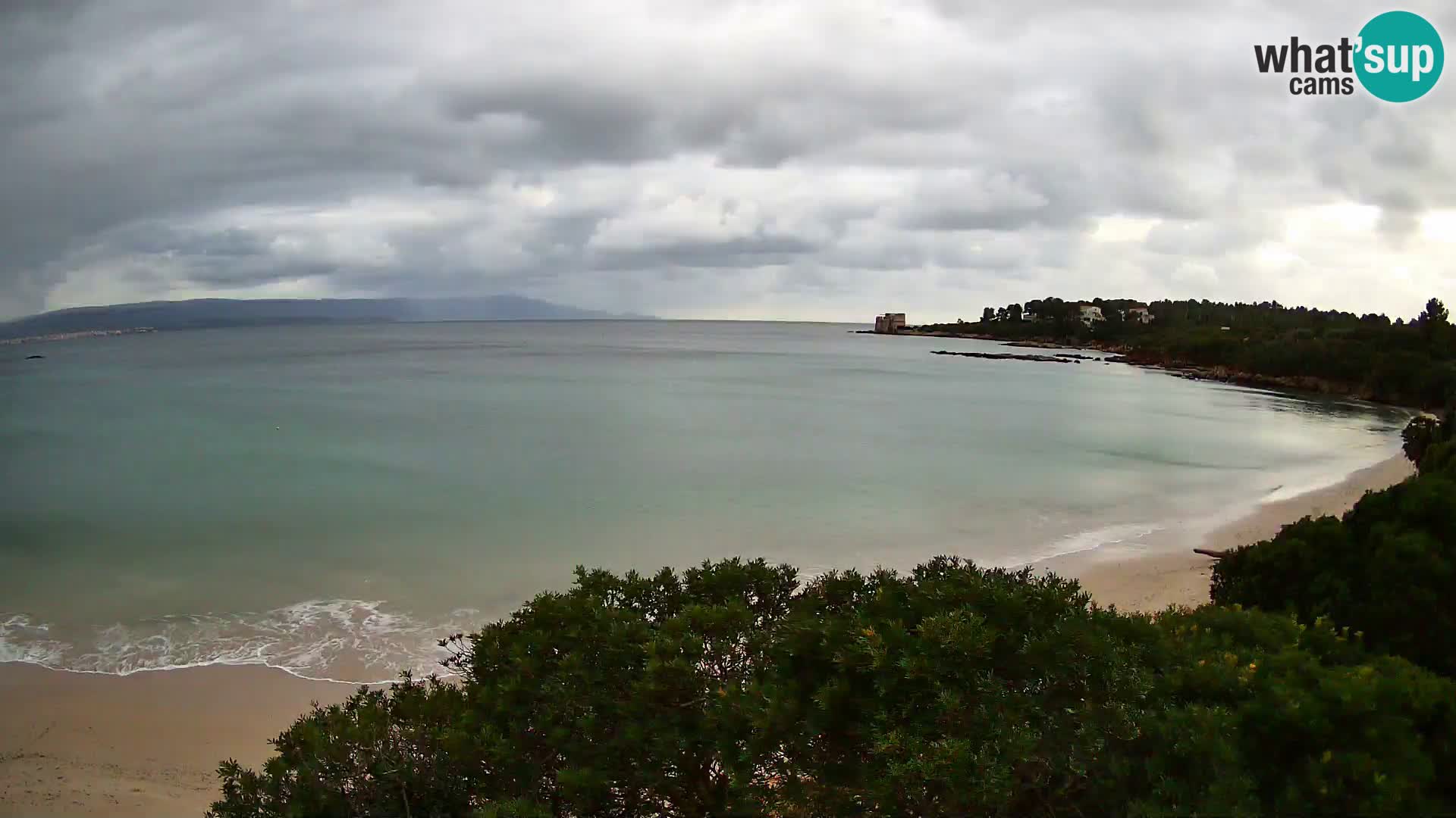 Webcam Lazzaretto Strand | Alghero | Sardinien