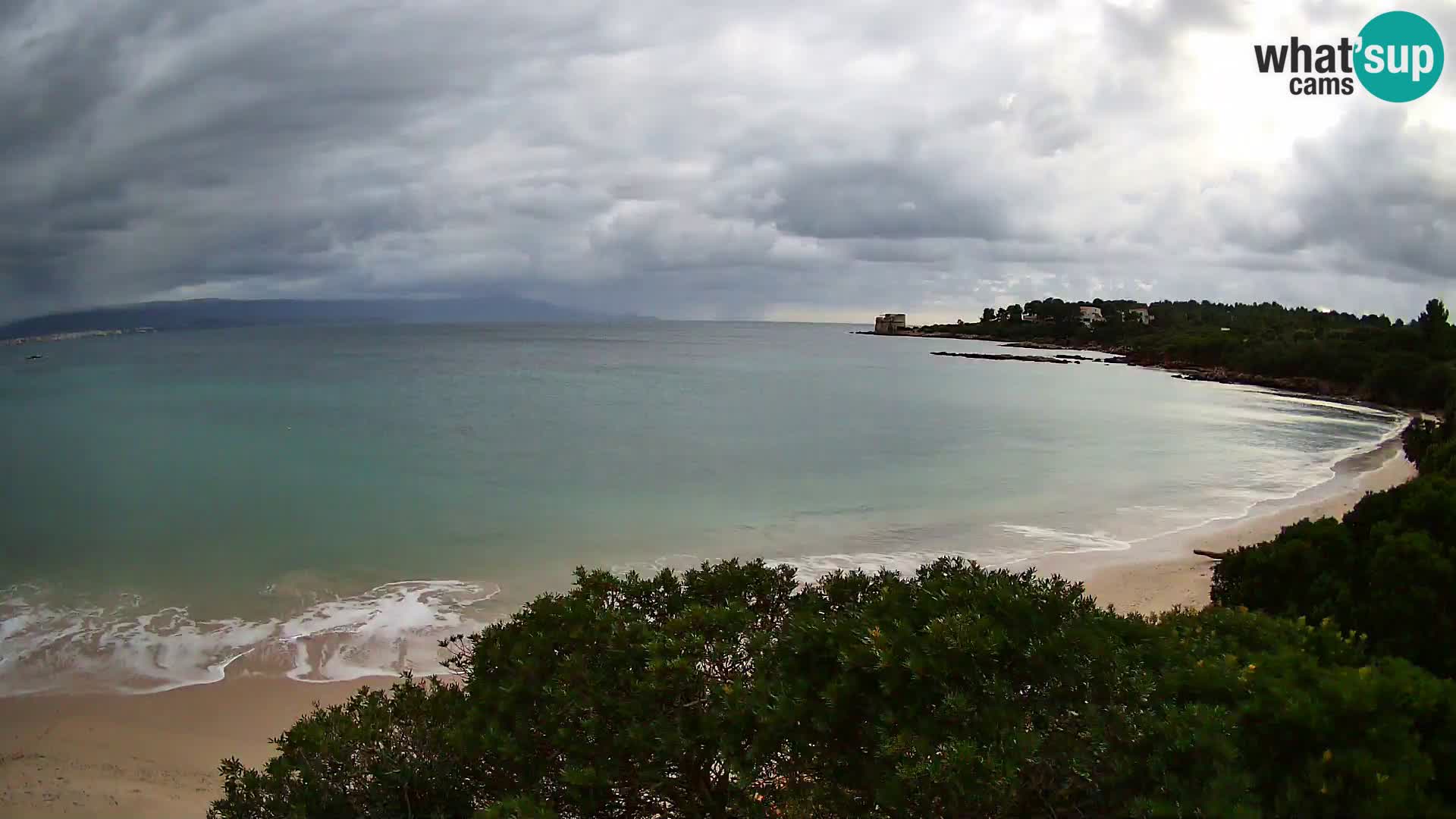Webcam Lazzaretto beach | Alghero | Sardinia
