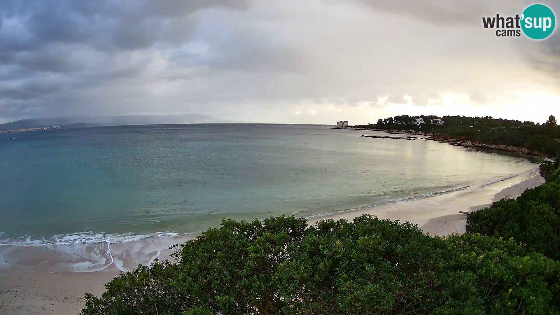 Webcam Lazzaretto Strand | Alghero | Sardinien