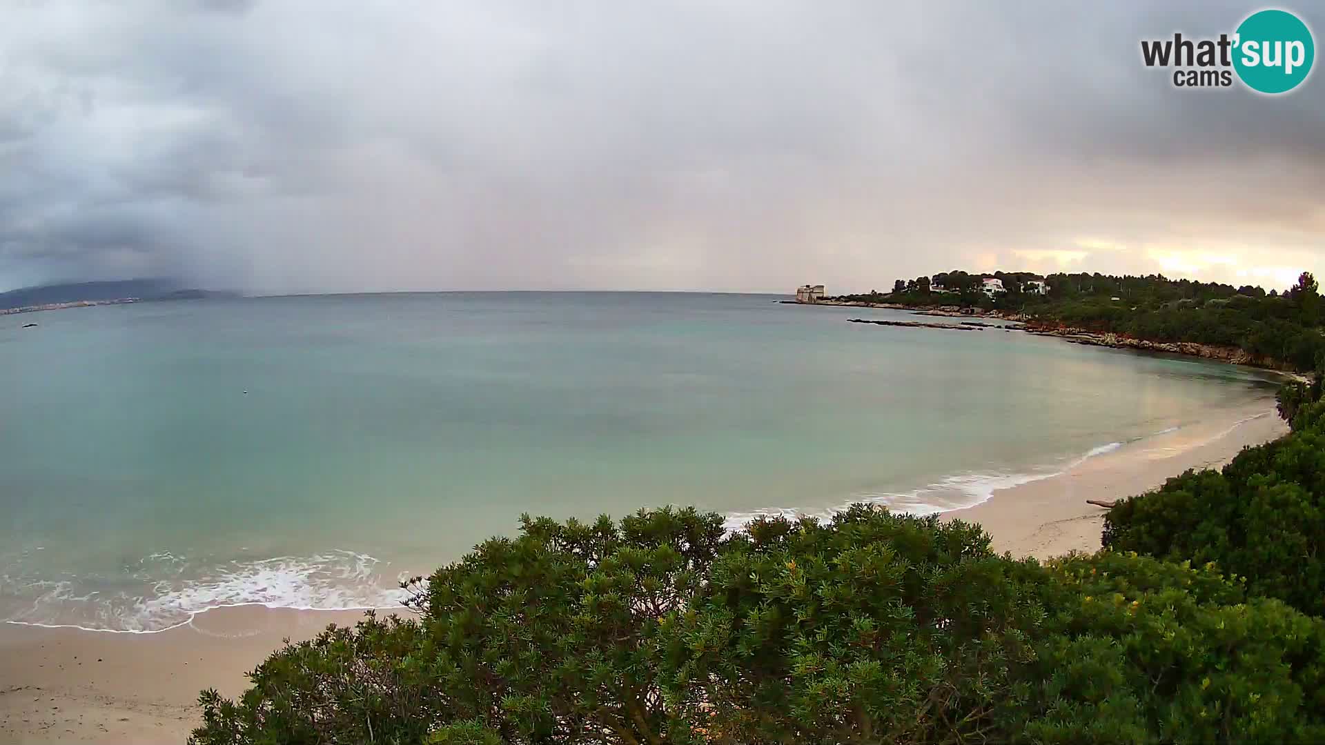 Webcam Lazzaretto beach | Alghero | Sardinia