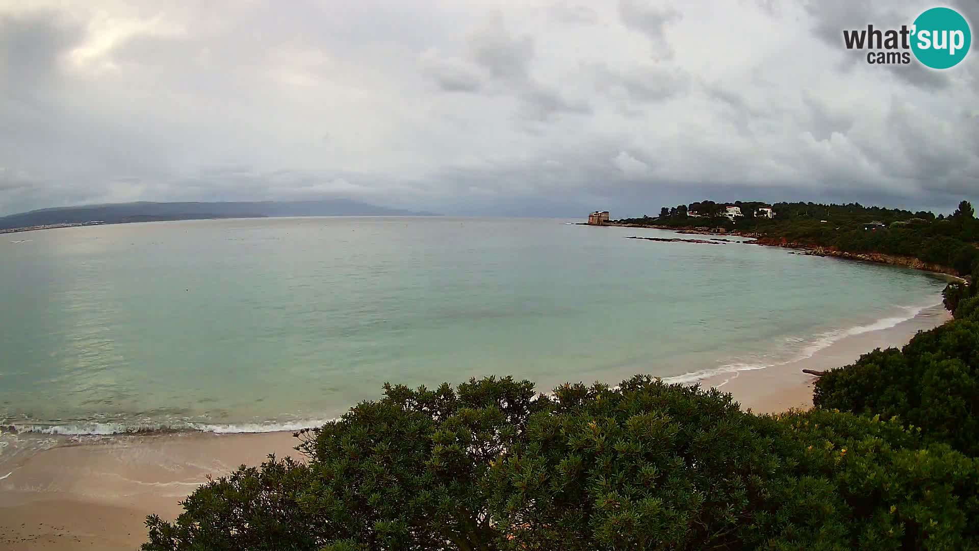Web kamera plaža Lazzaretto | Alghero | Sardinija
