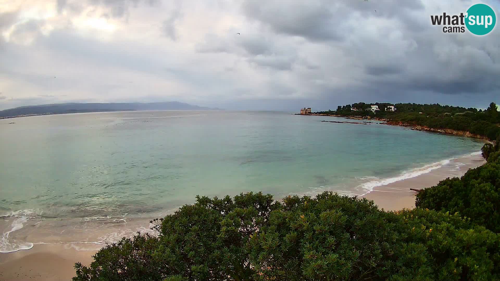 Web kamera plaža Lazzaretto | Alghero | Sardinija