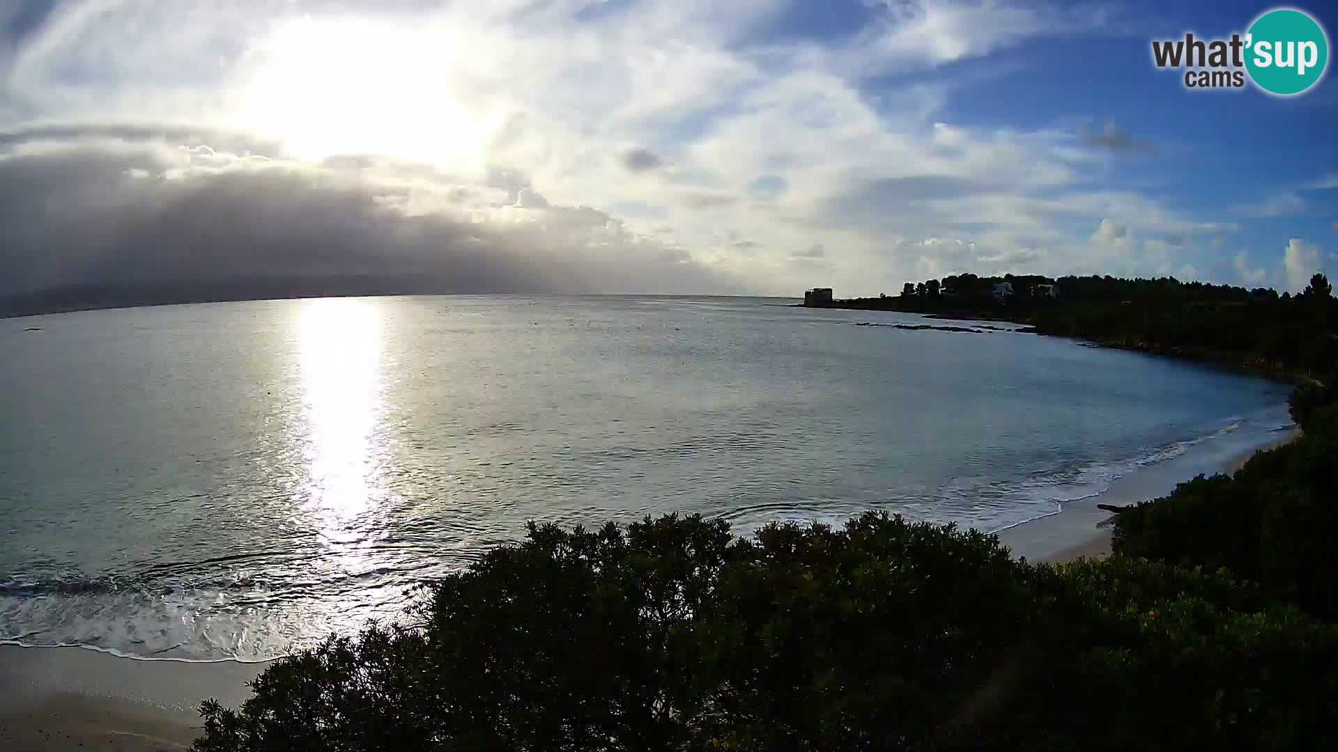 Web kamera plaža Lazzaretto | Alghero | Sardinija