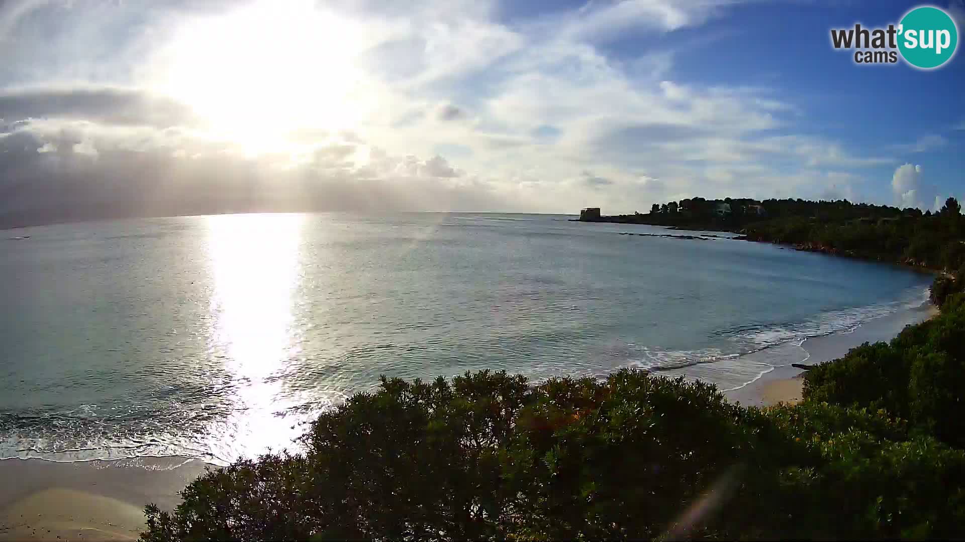 Webcam Lazzaretto Strand | Alghero | Sardinien