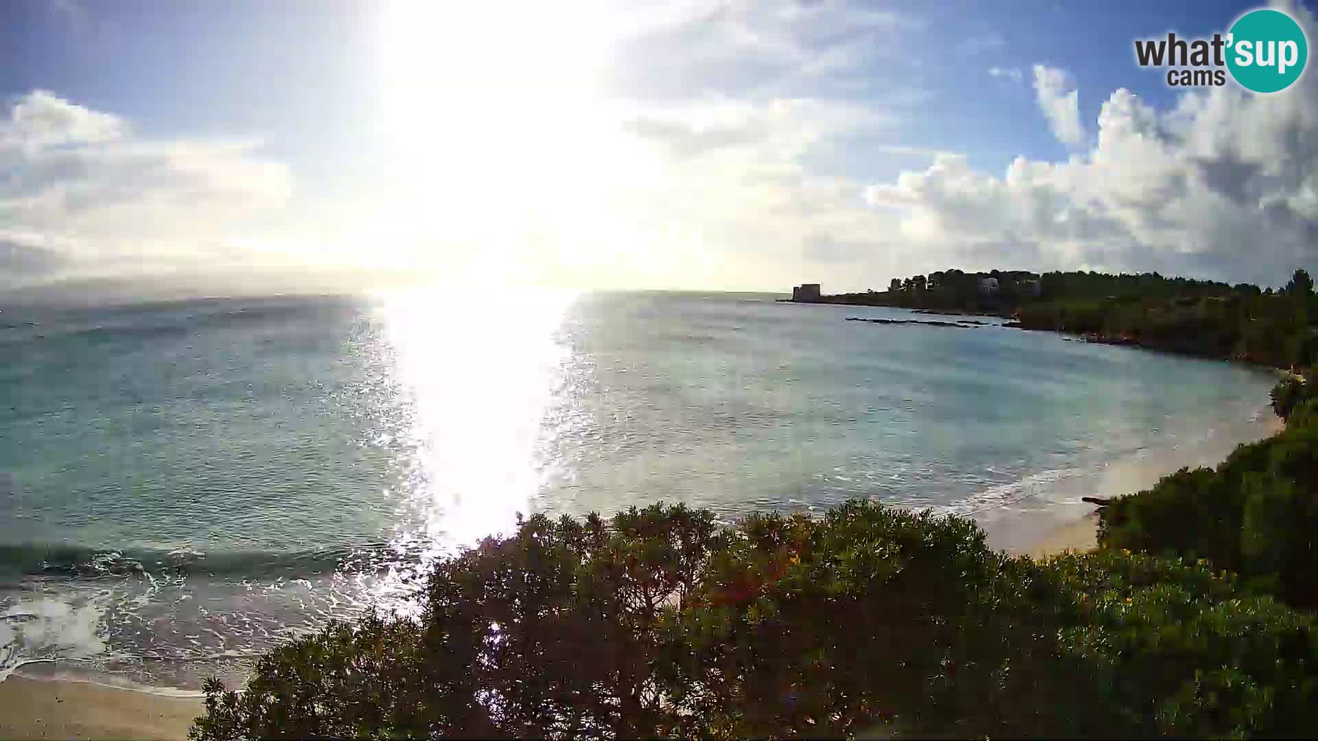 Plage Lazzaretto livecam | Alghero | Sardaigne