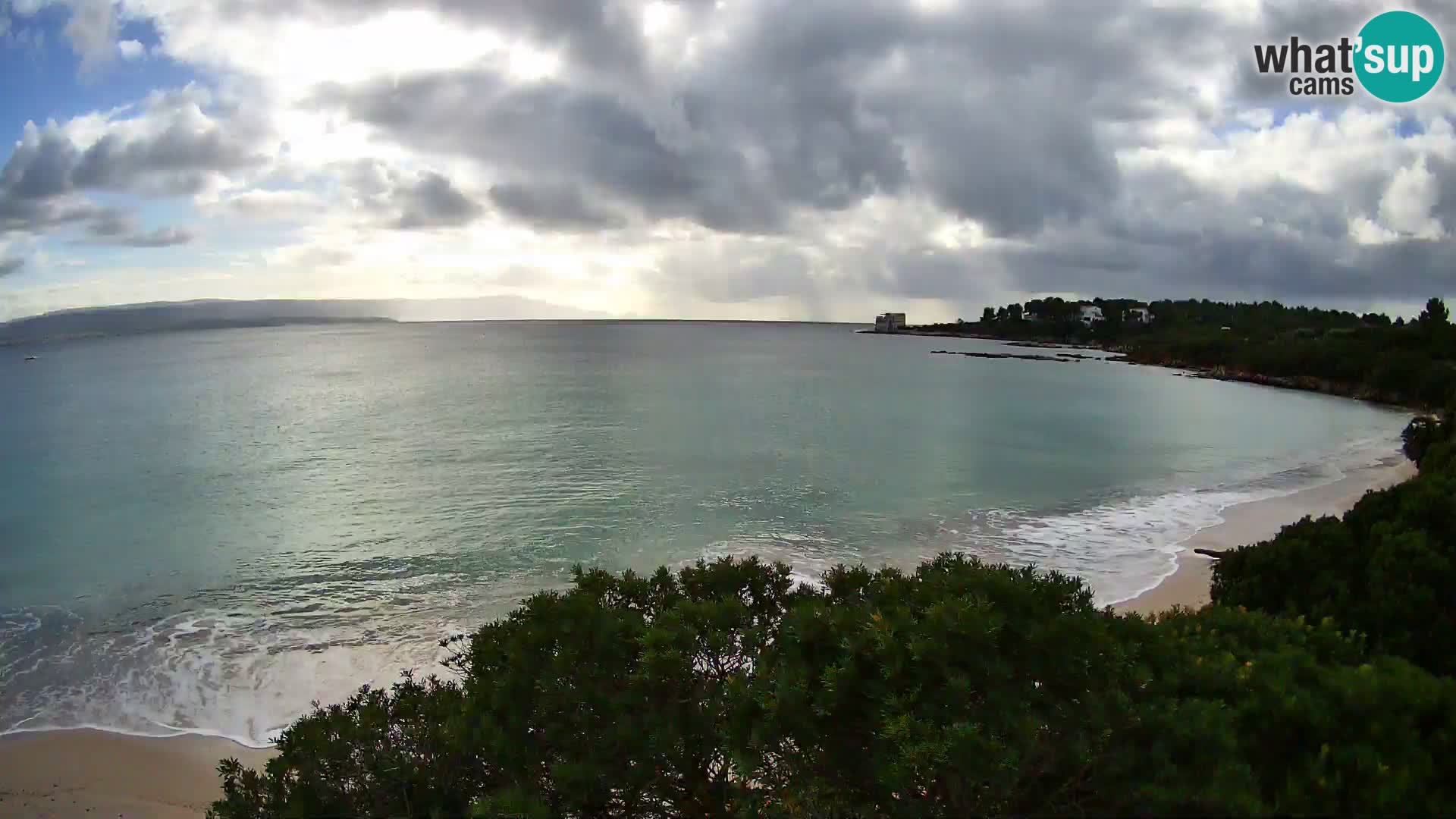 Plage Lazzaretto livecam | Alghero | Sardaigne