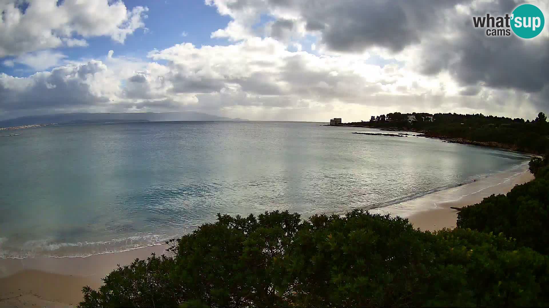 Webcam Lazzaretto beach | Alghero | Sardinia