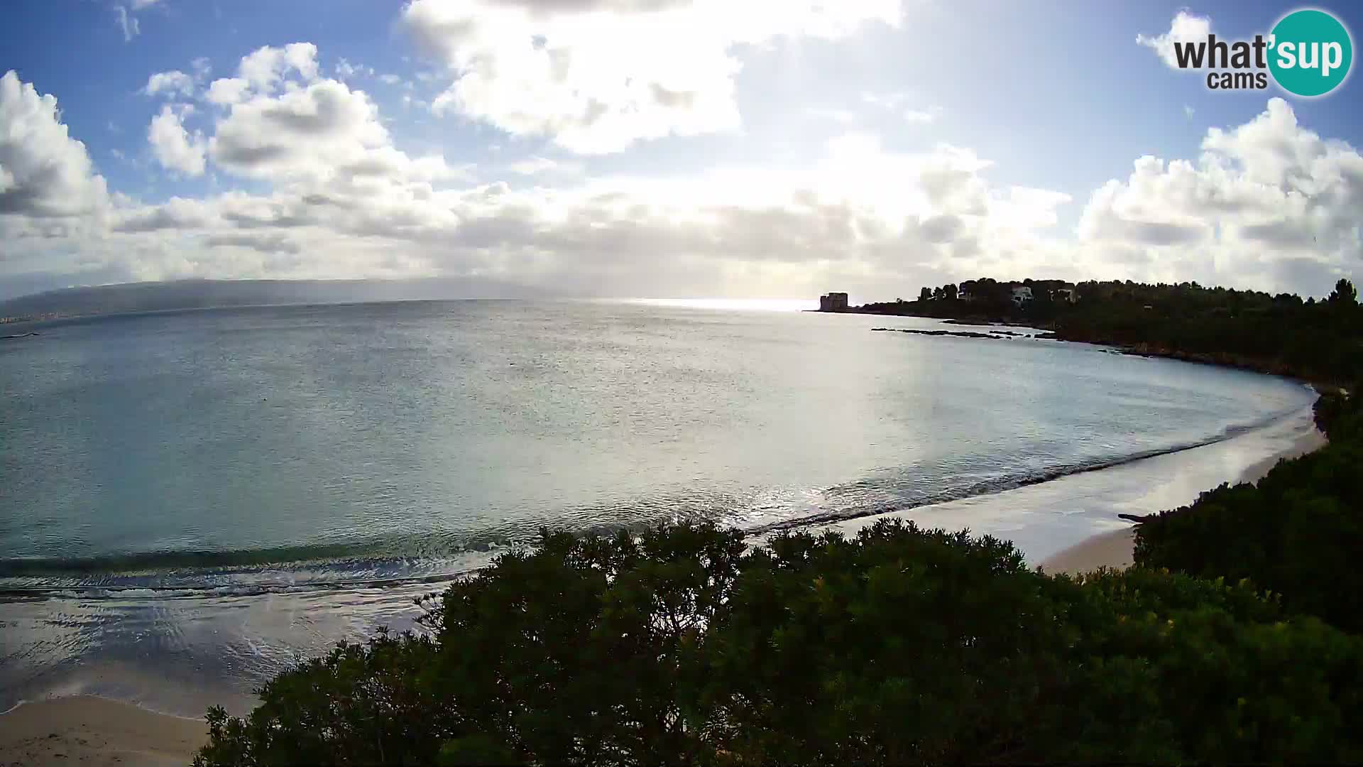 Webcam Lazzaretto Strand | Alghero | Sardinien