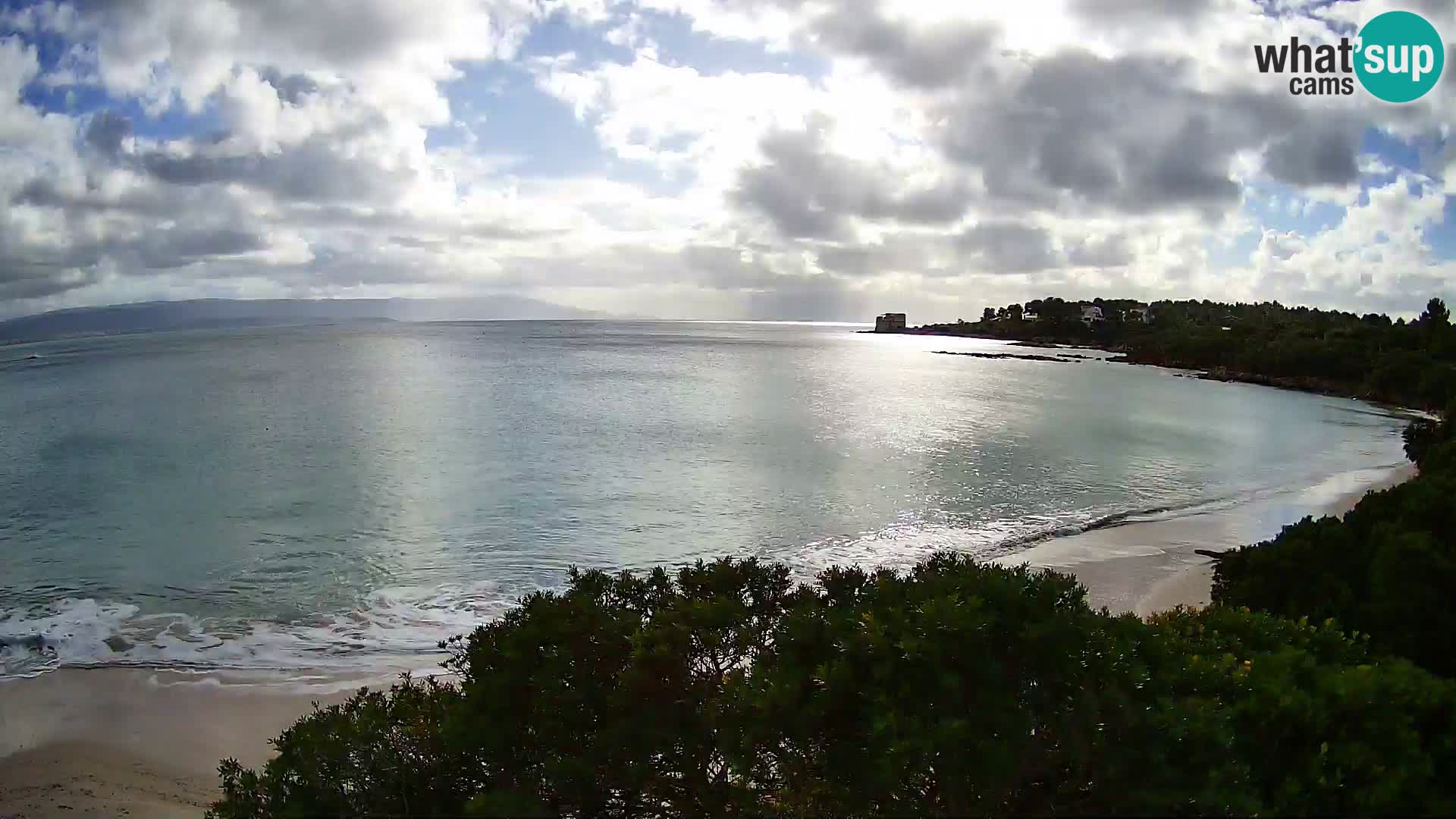 Webcam spiaggia Lazzaretto | Alghero | Sardegna