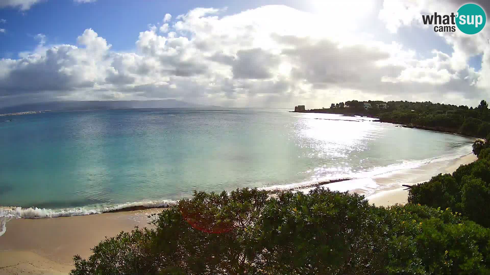 Webcam spiaggia Lazzaretto | Alghero | Sardegna