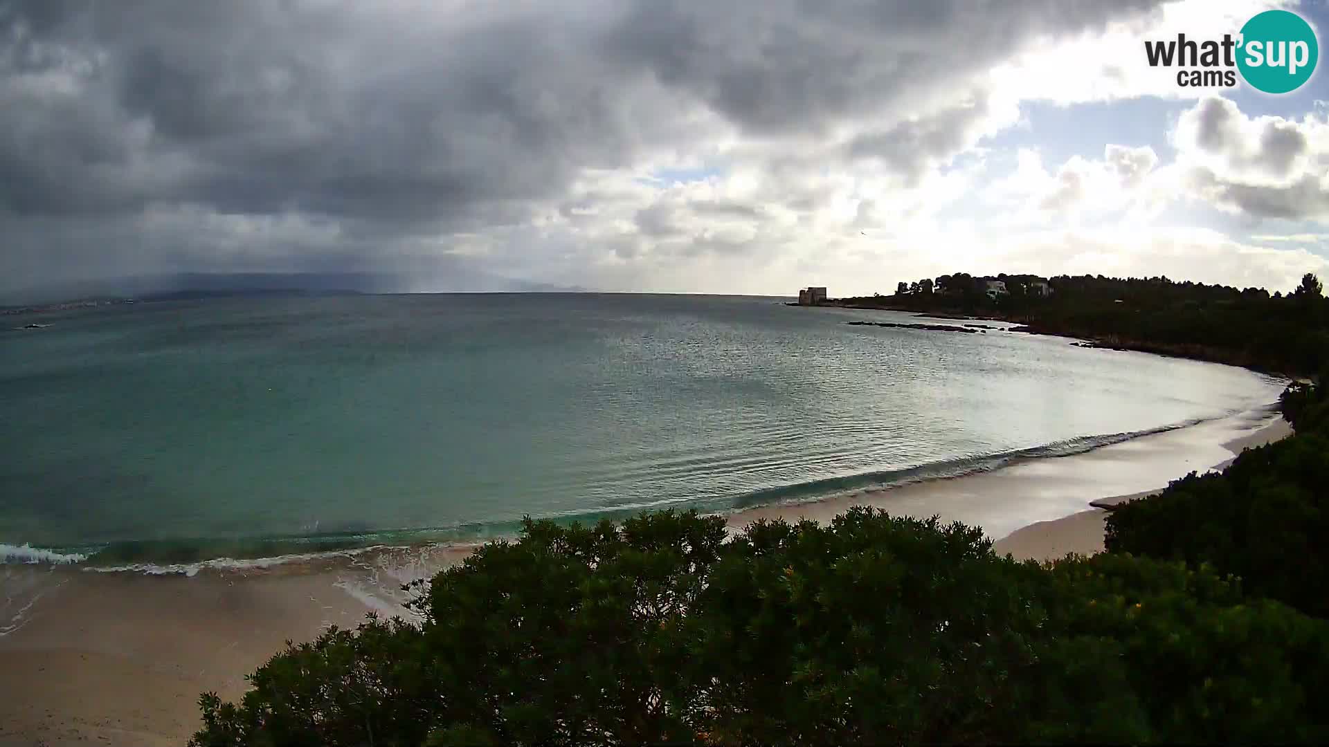 Webcam Lazzaretto Strand | Alghero | Sardinien