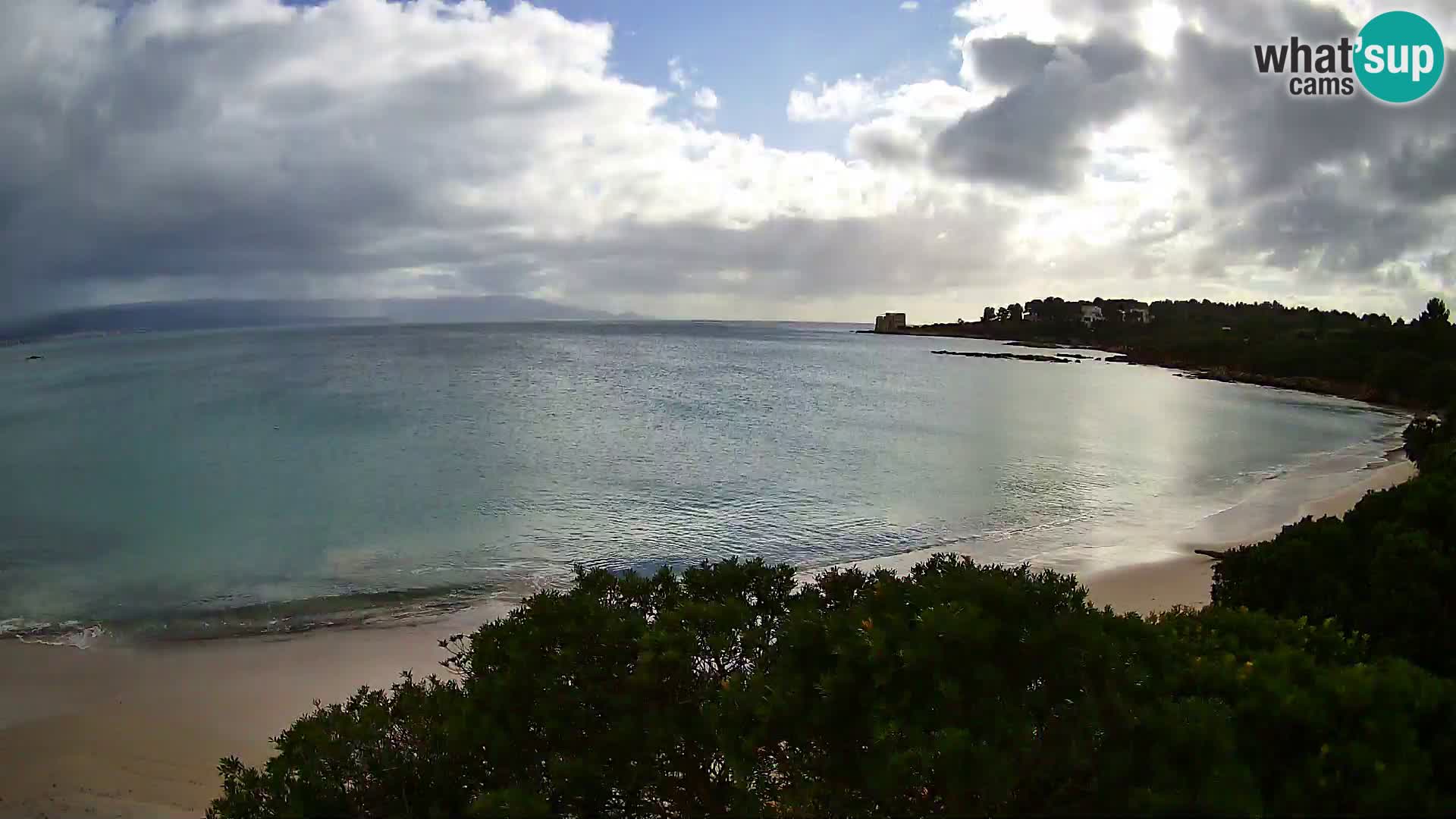 Webcam Lazzaretto Strand | Alghero | Sardinien