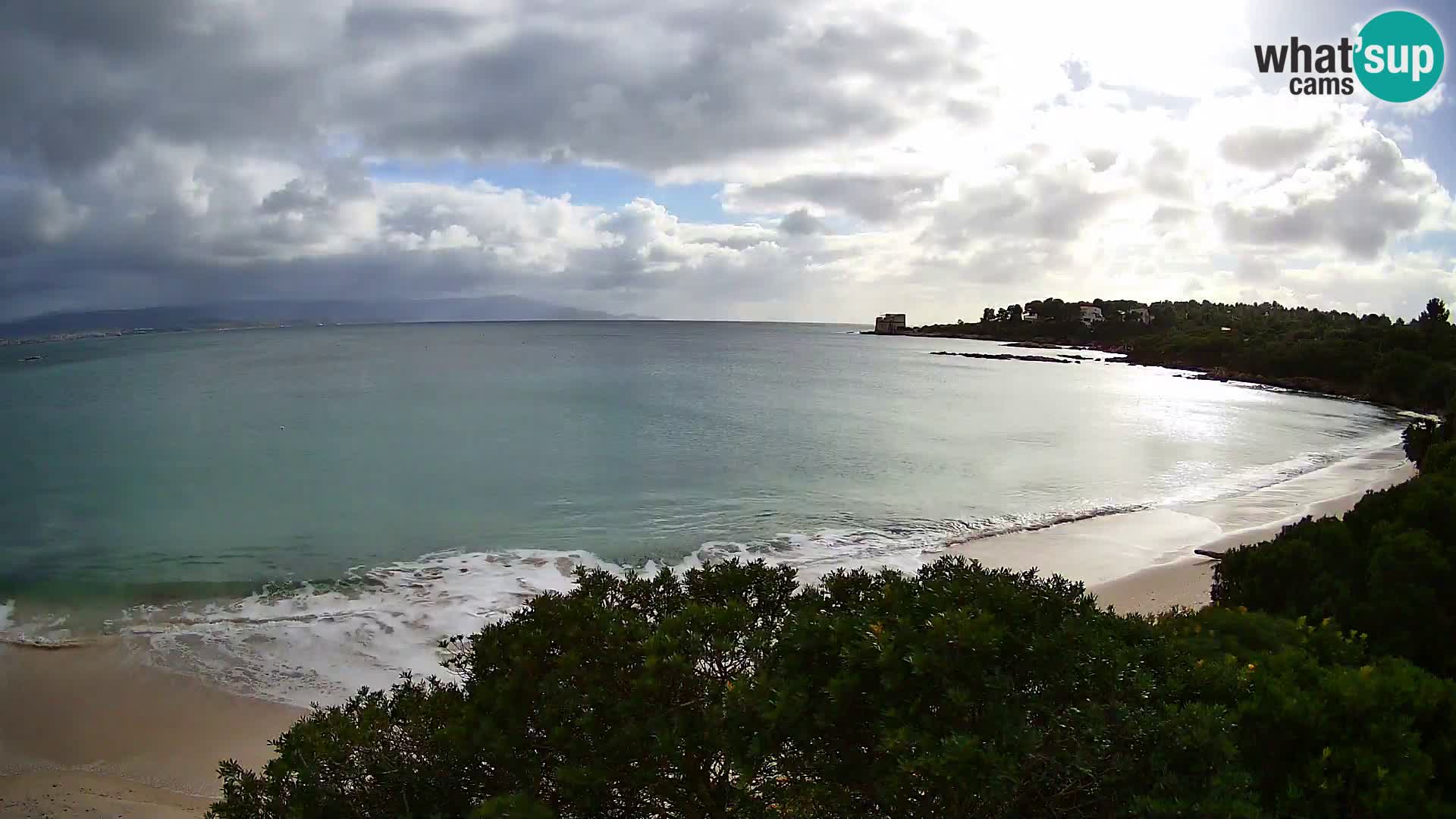 Webcam Lazzaretto beach | Alghero | Sardinia