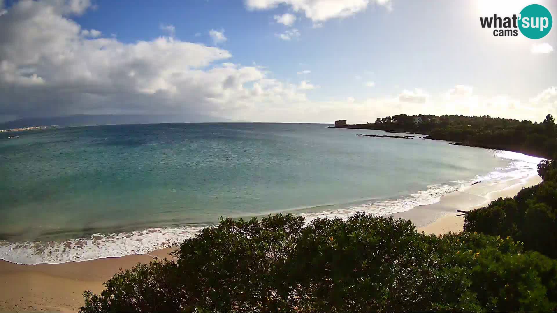 Webcam spiaggia Lazzaretto | Alghero | Sardegna